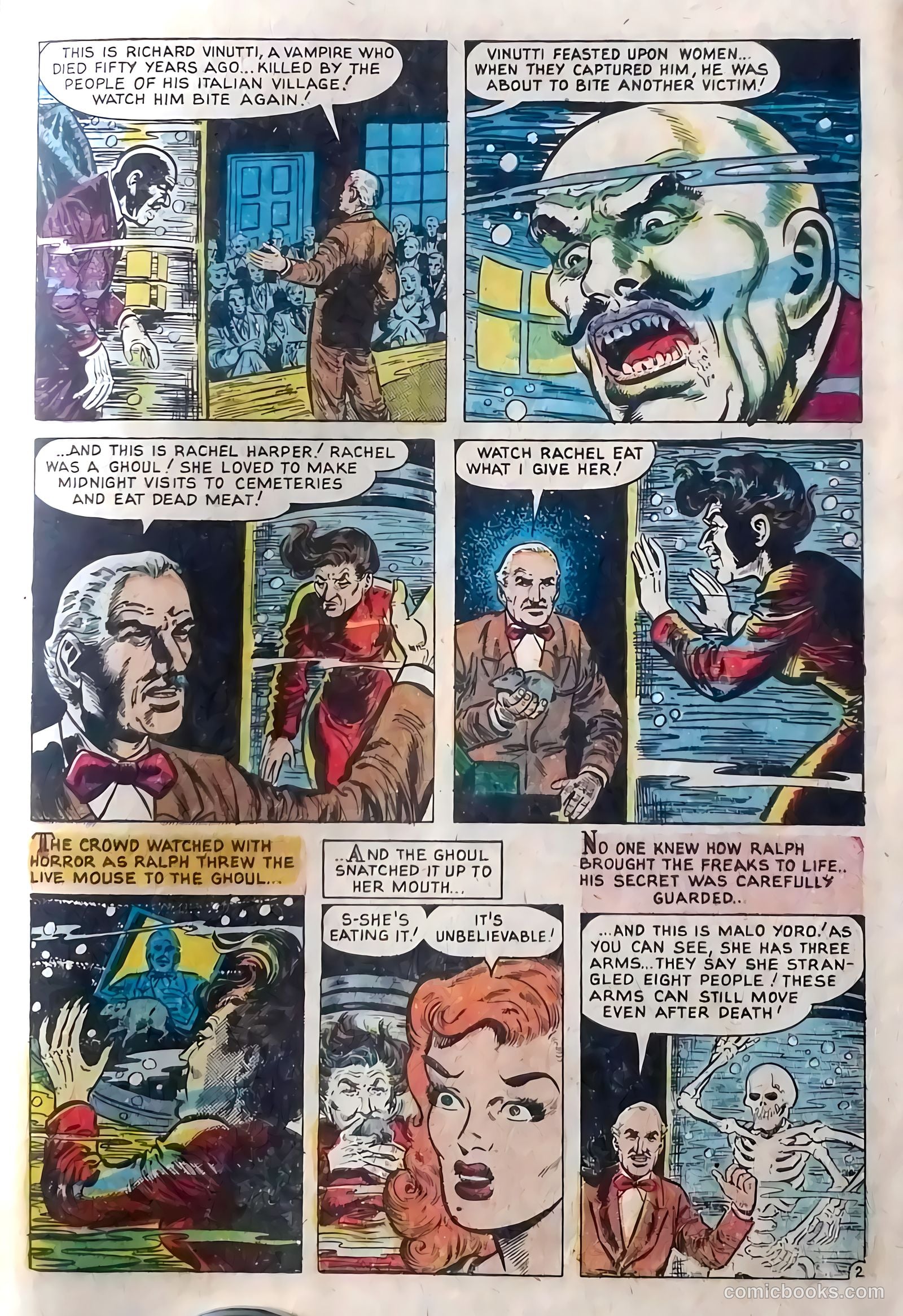 Dark Mysteries #10 (1952) — page 21 of 36