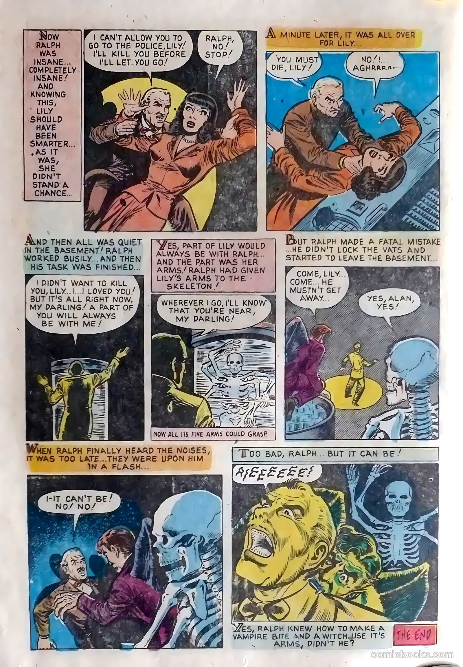Dark Mysteries #10 (1952) — page 26 of 36