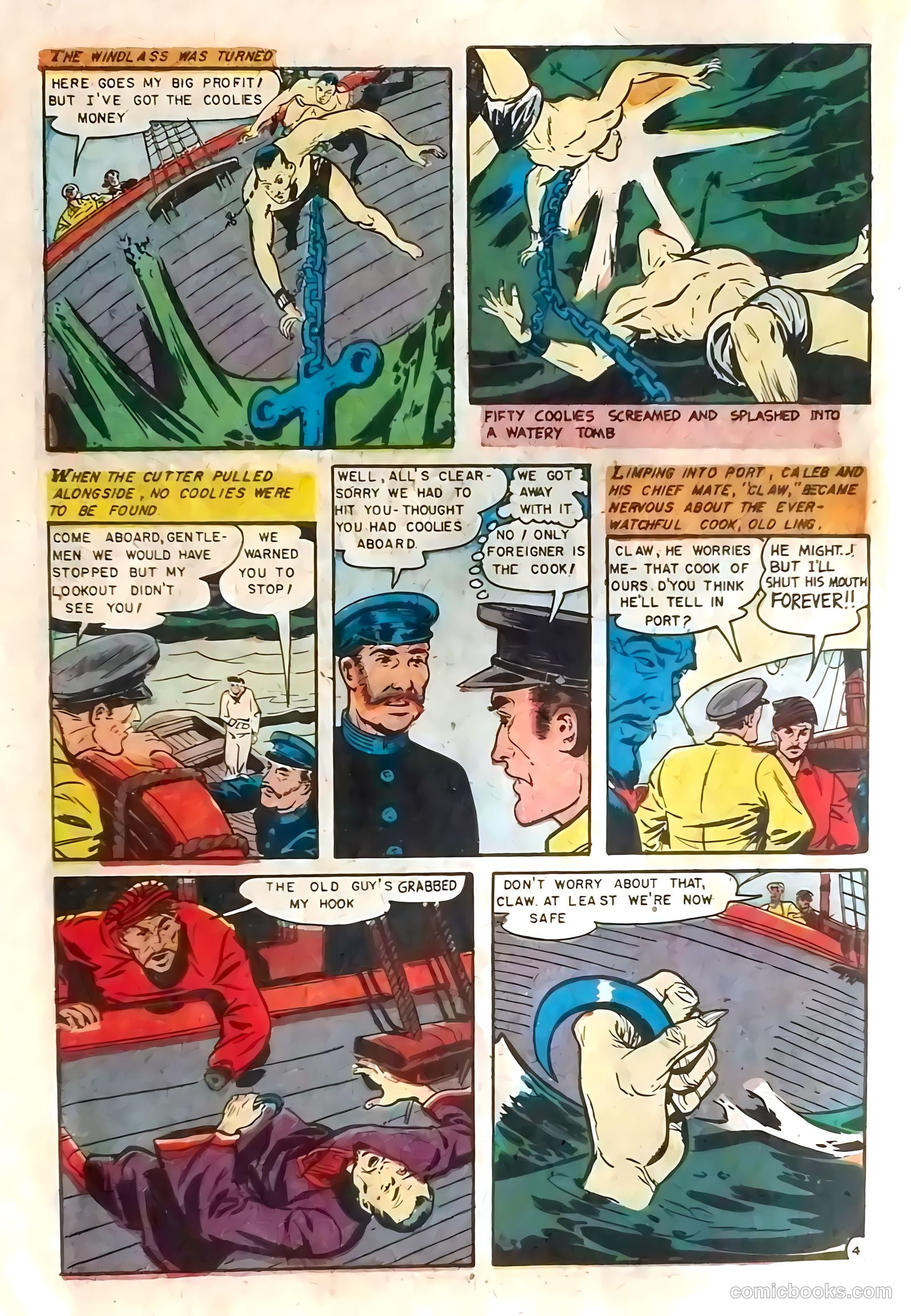 Dark Mysteries #10 (1952) — page 30 of 36