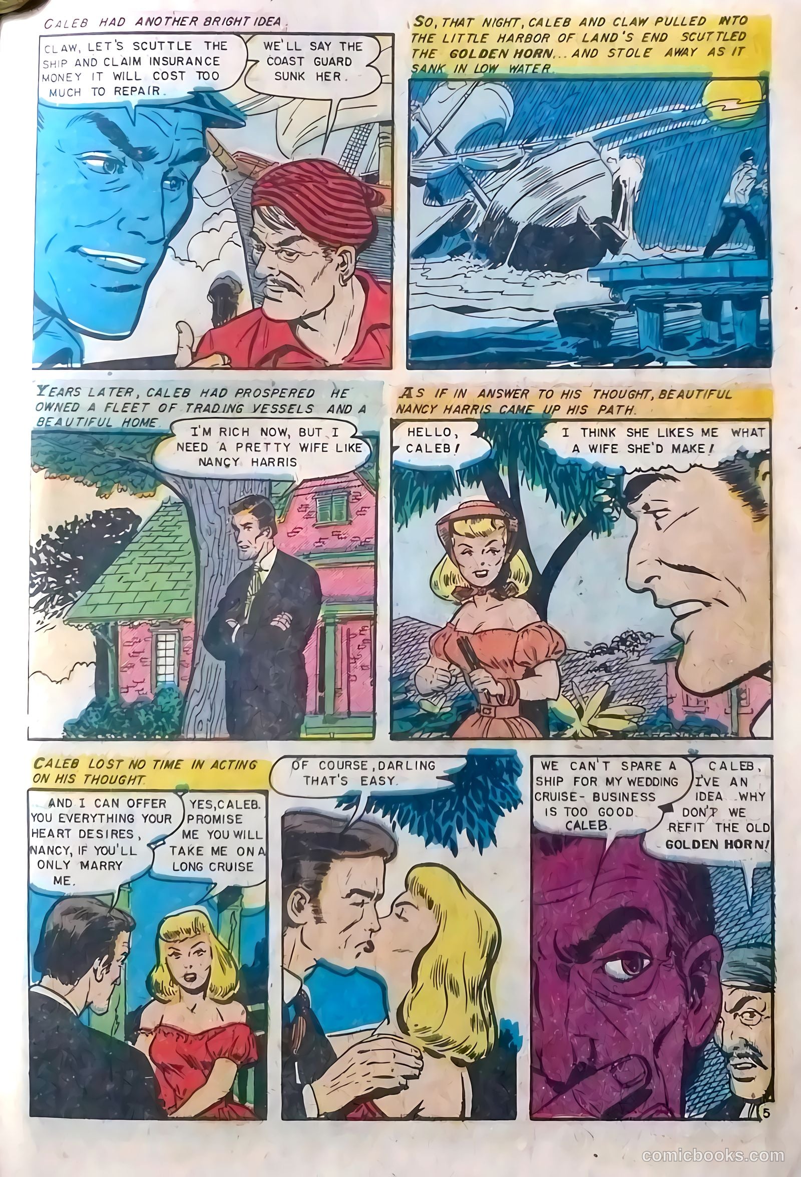 Dark Mysteries #10 (1952) — page 31 of 36