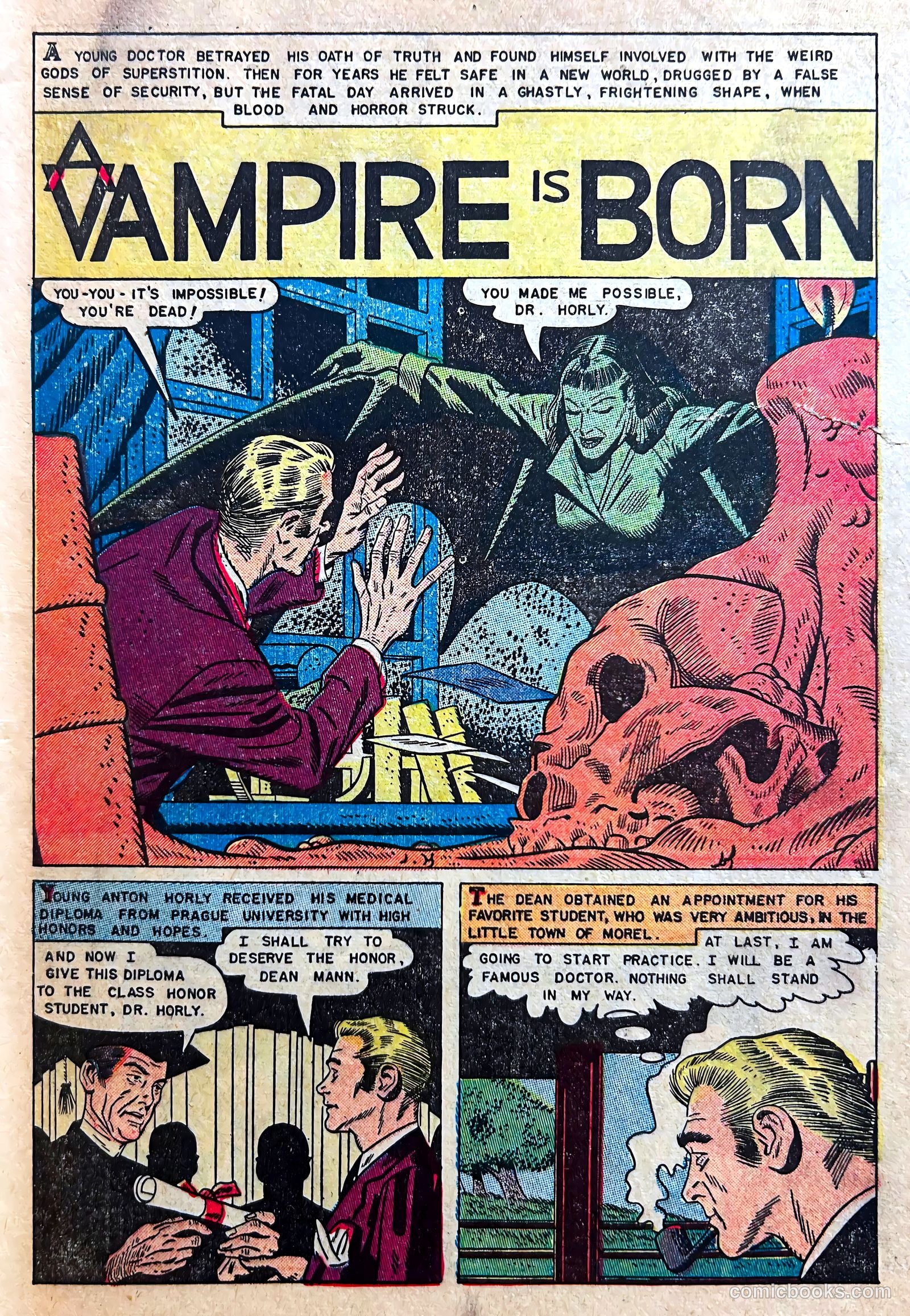 Dark Mysteries #11 (1953) — page 3 of 36