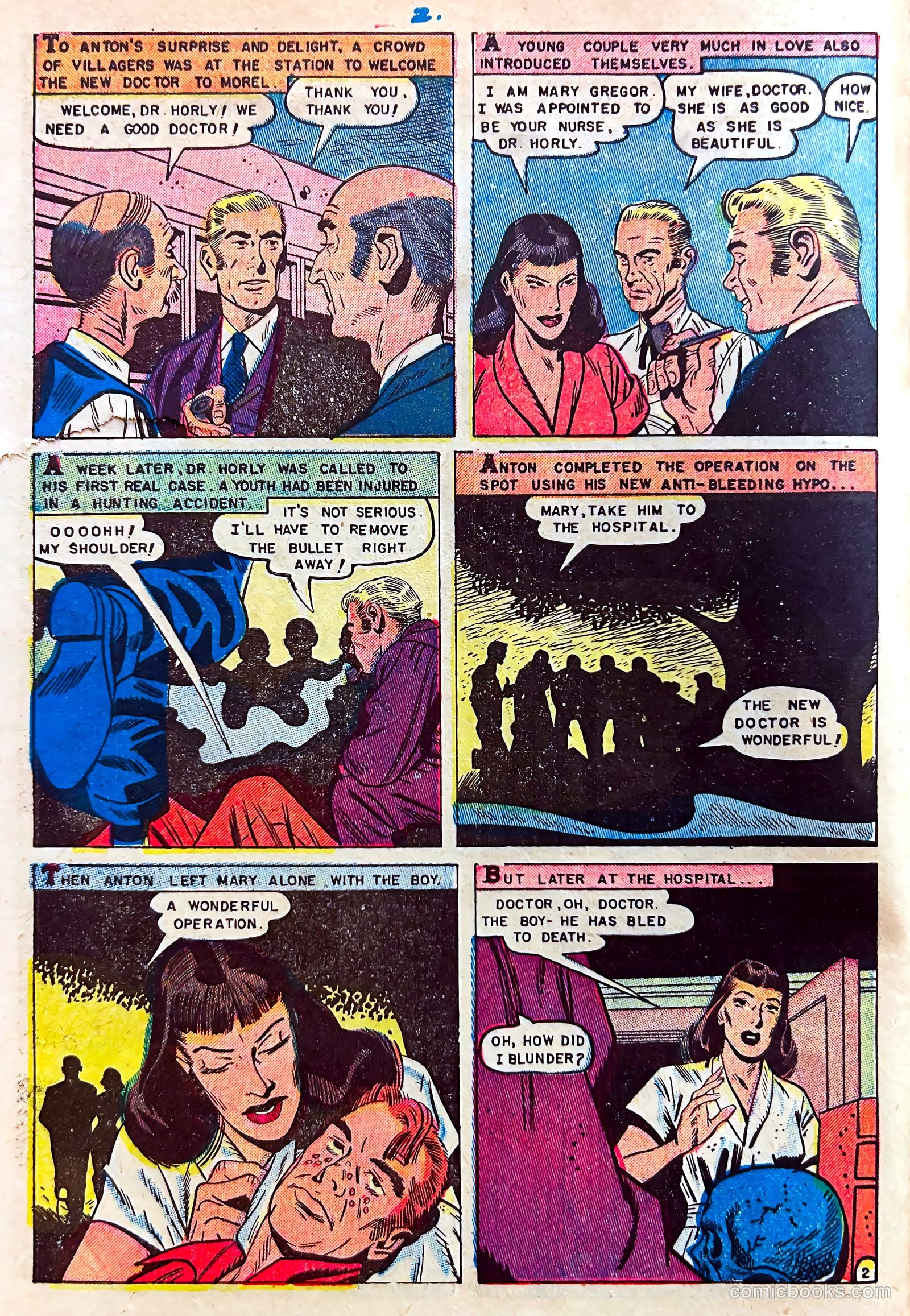 Dark Mysteries #11 (1953) — page 4 of 36