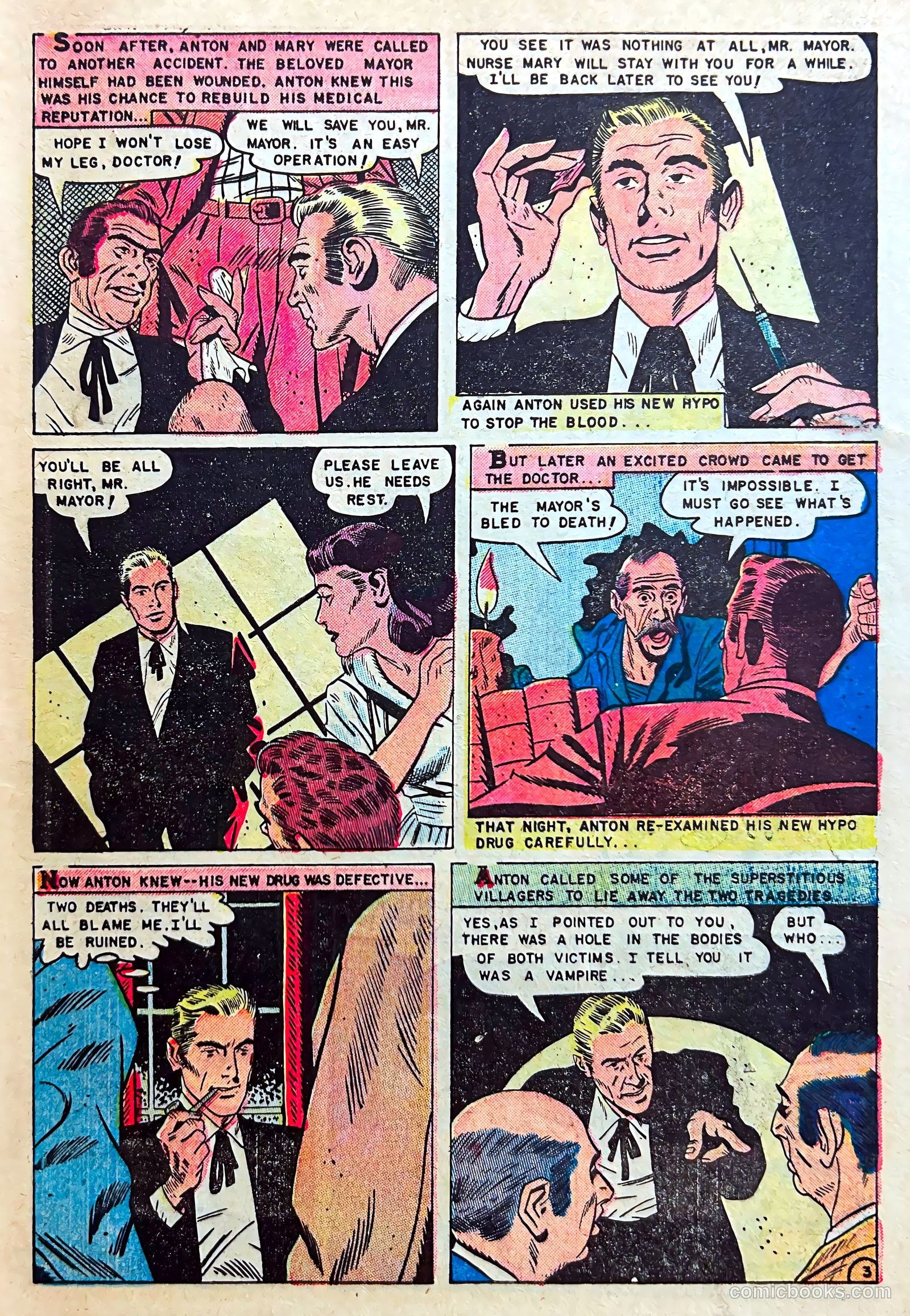 Dark Mysteries #11 (1953) — page 5 of 36