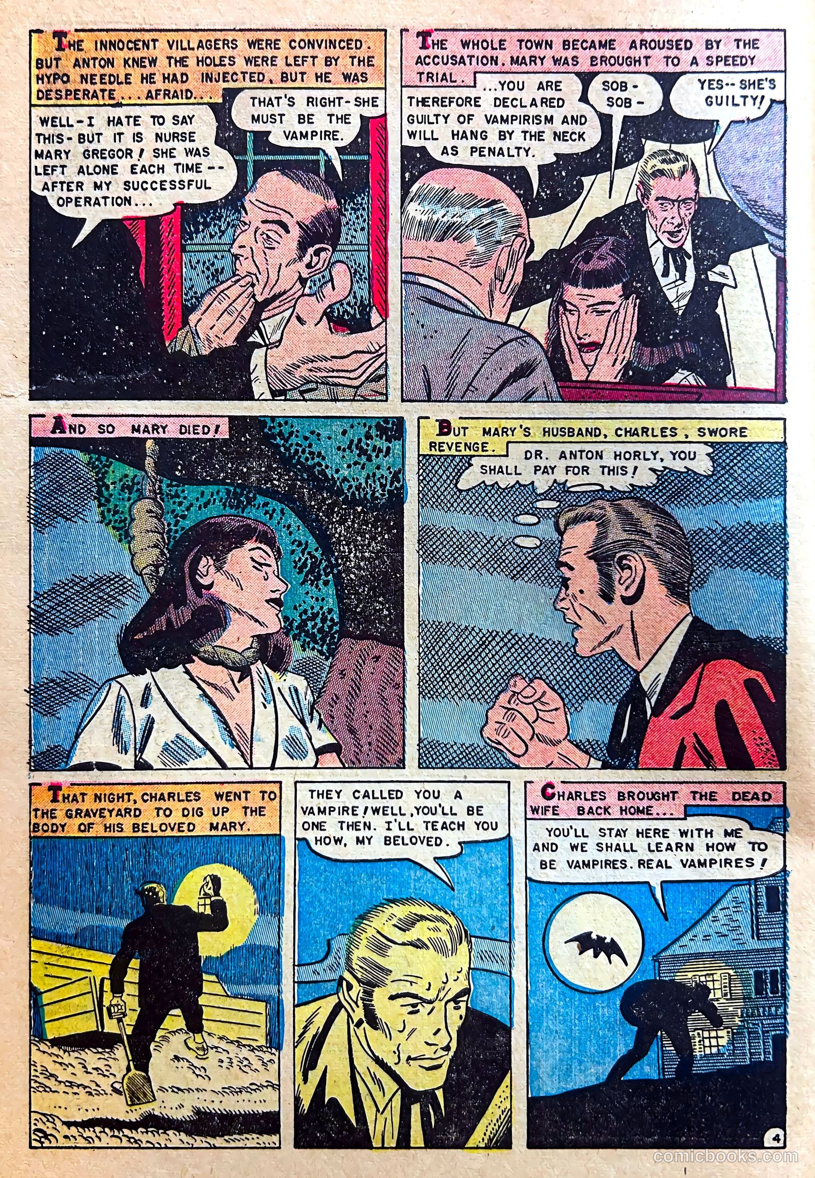 Dark Mysteries #11 (1953) — page 6 of 36
