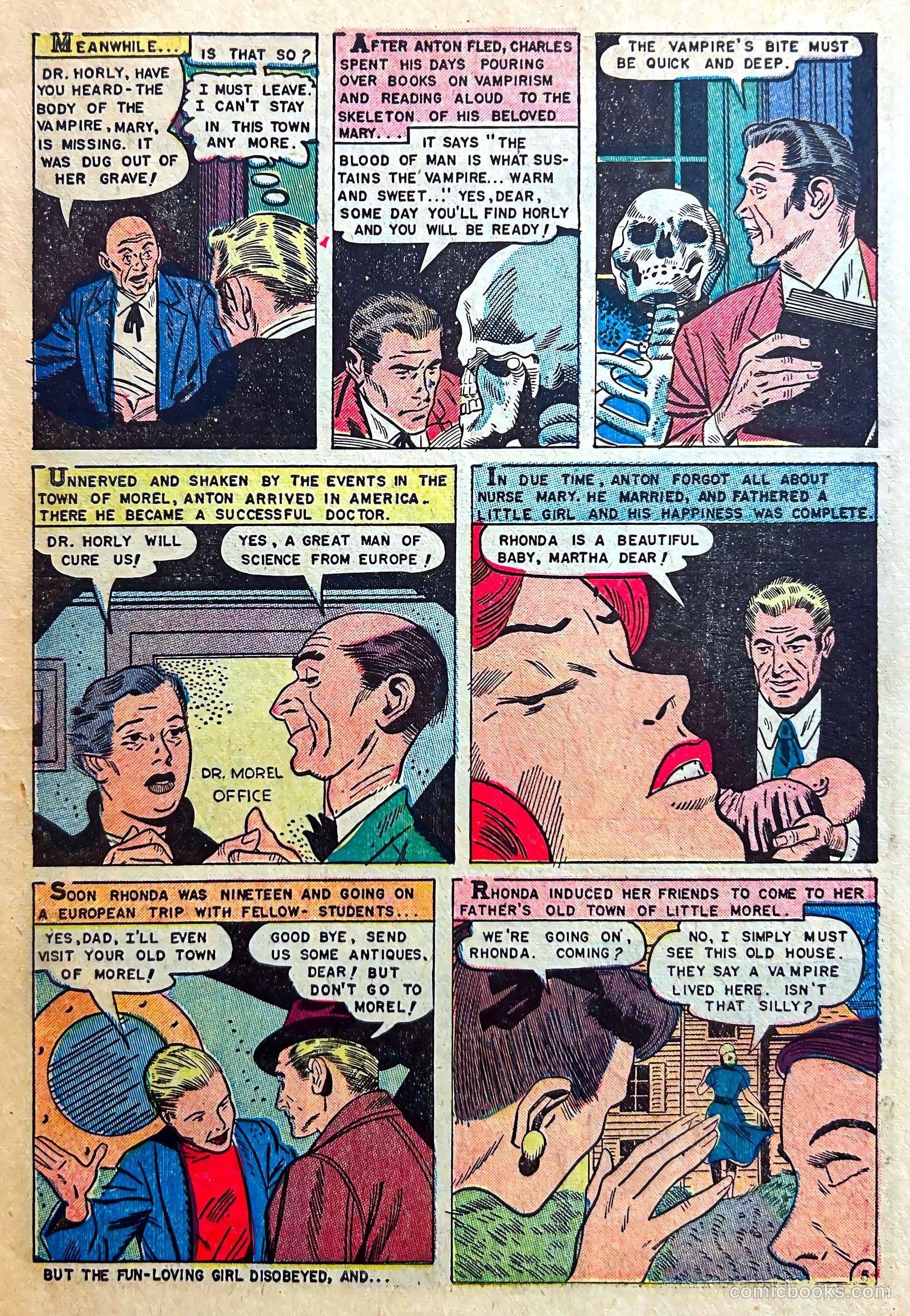 Dark Mysteries #11 (1953) — page 7 of 36