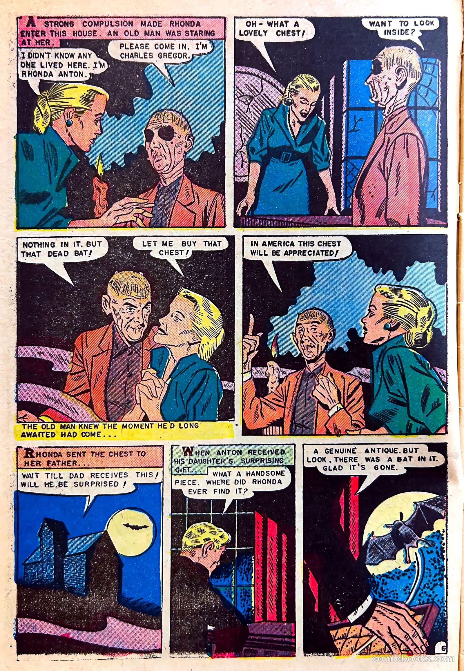 Dark Mysteries #11 (1953) — page 8 of 36