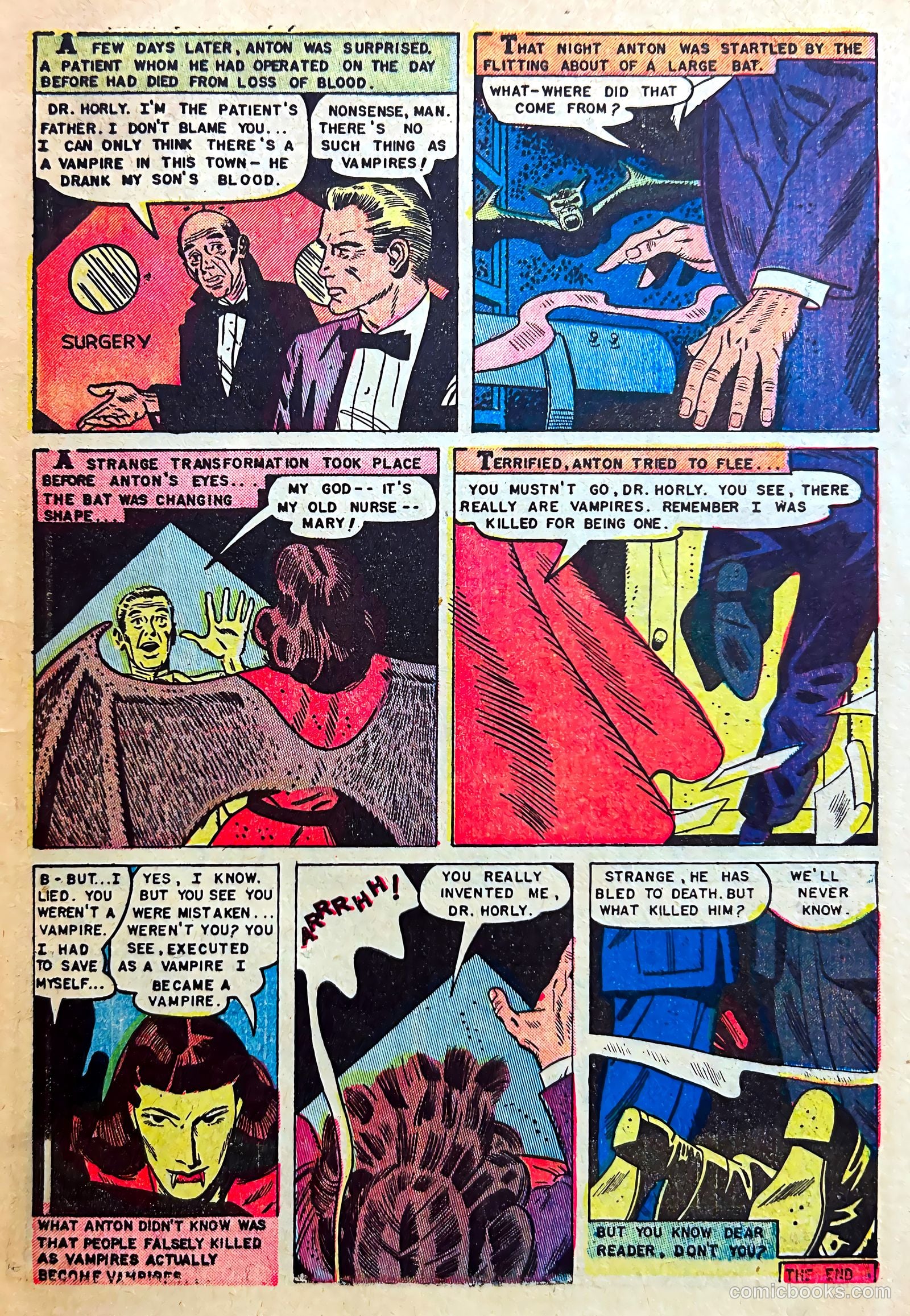 Dark Mysteries #11 (1953) — page 9 of 36