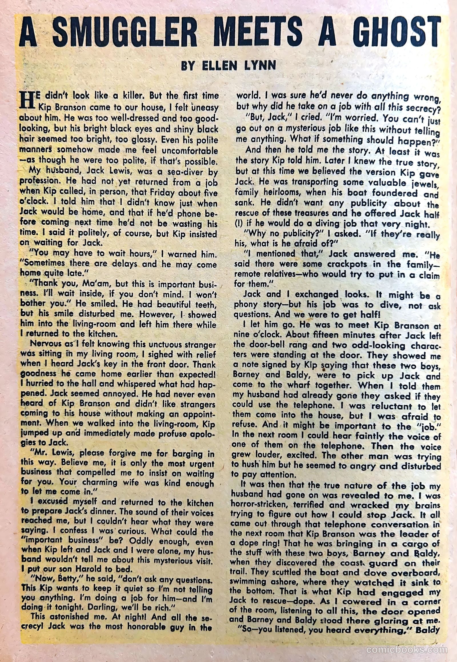 Dark Mysteries #11 (1953) — page 16 of 36