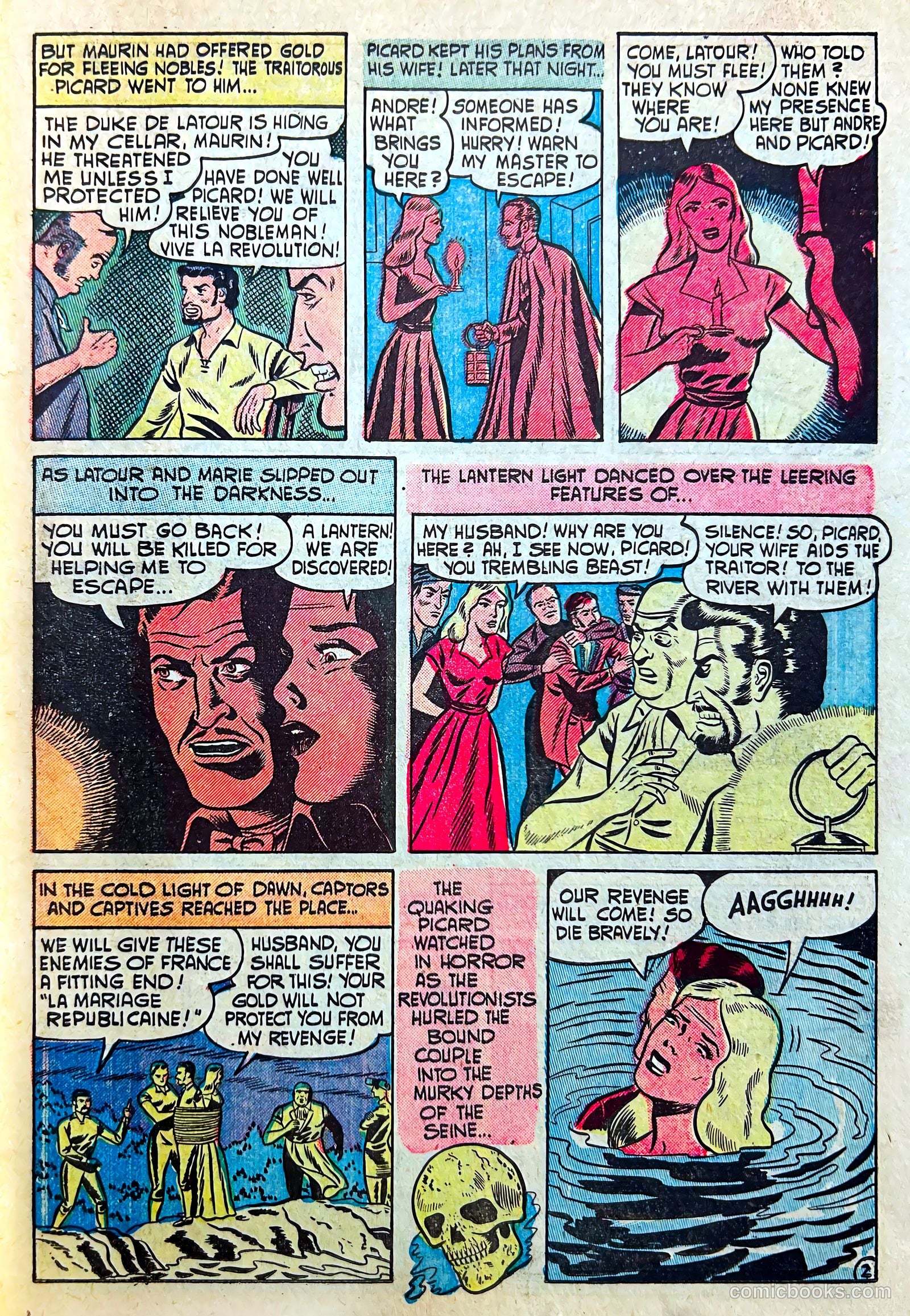Dark Mysteries #11 (1953) — page 19 of 36