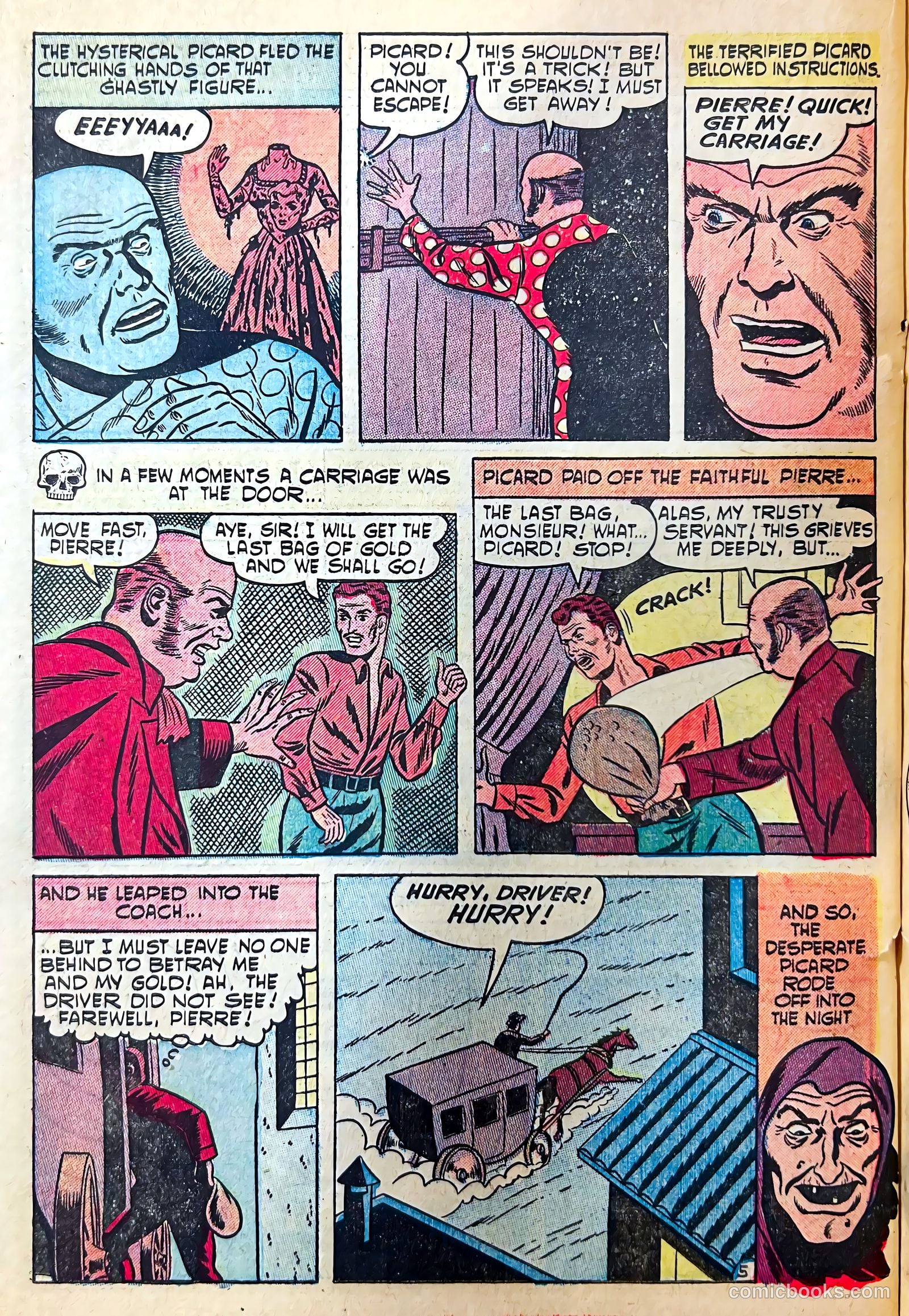 Dark Mysteries #11 (1953) — page 22 of 36