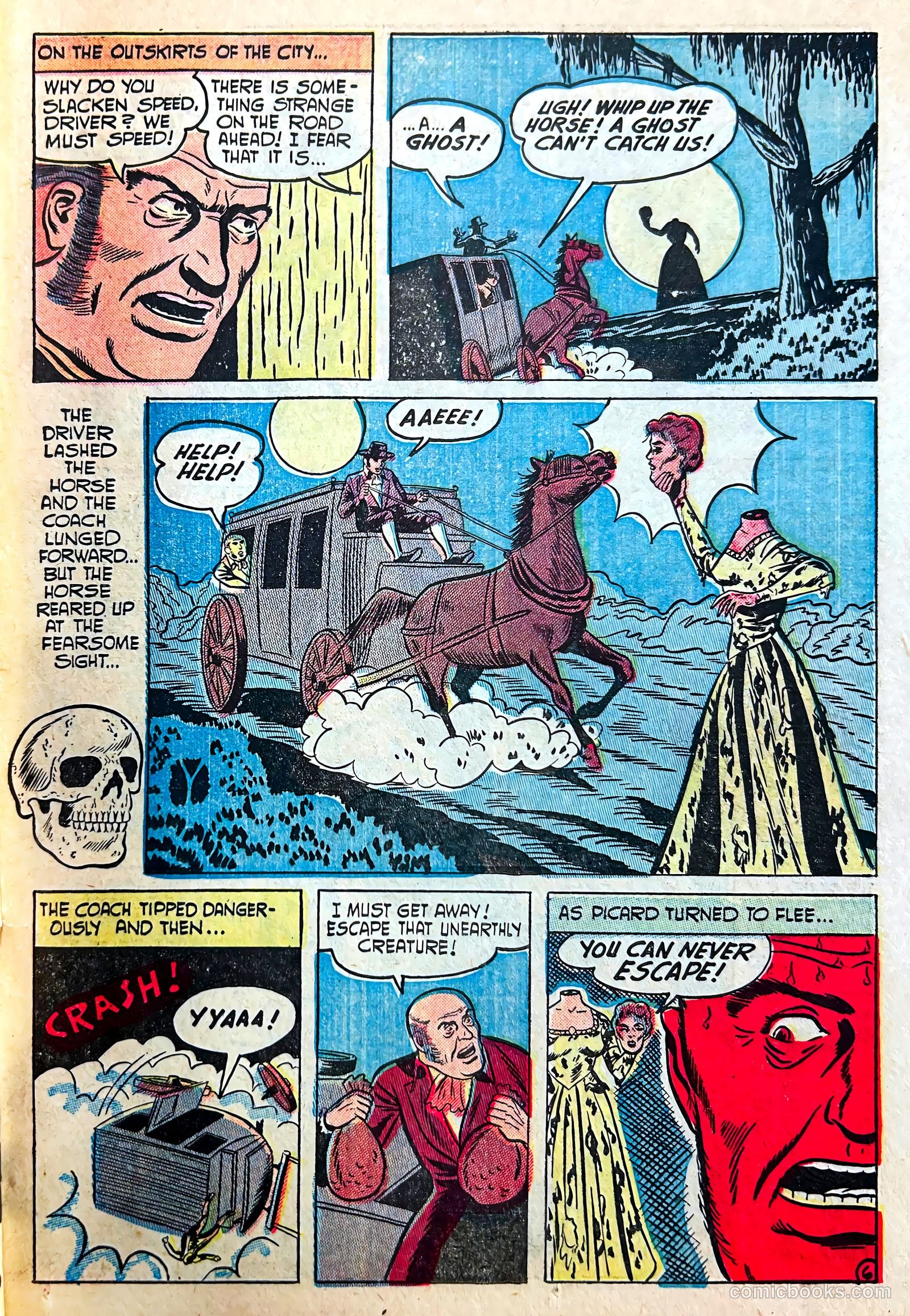 Dark Mysteries #11 (1953) — page 23 of 36