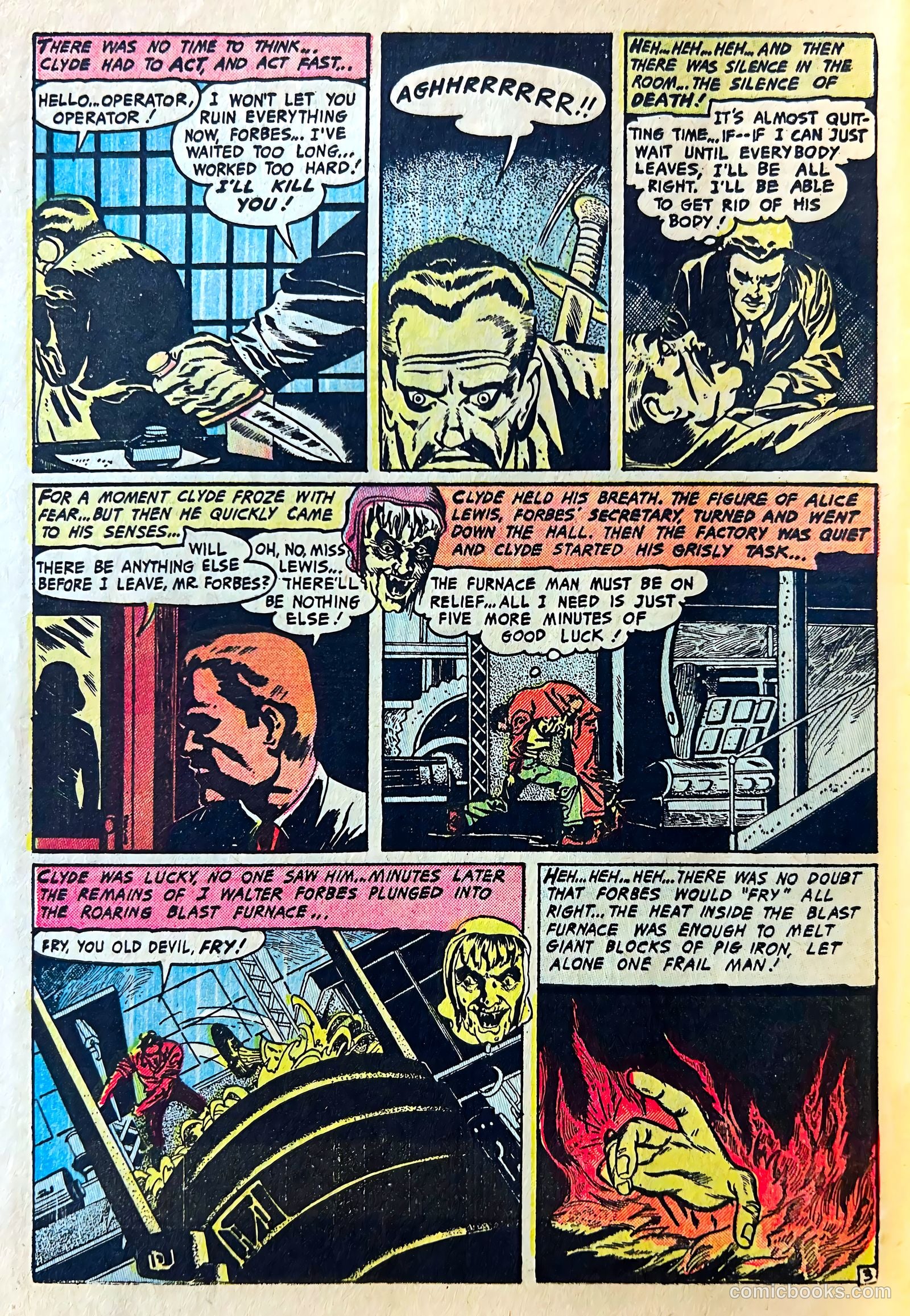 Dark Mysteries #11 (1953) — page 28 of 36