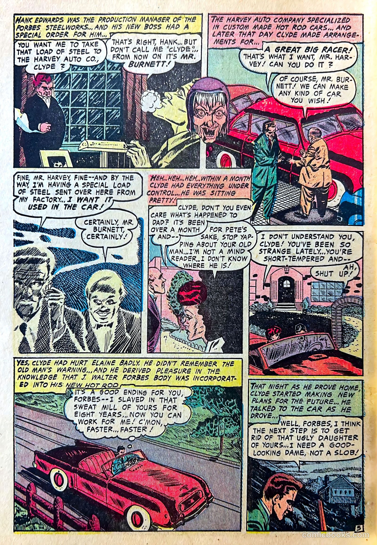 Dark Mysteries #11 (1953) — page 30 of 36