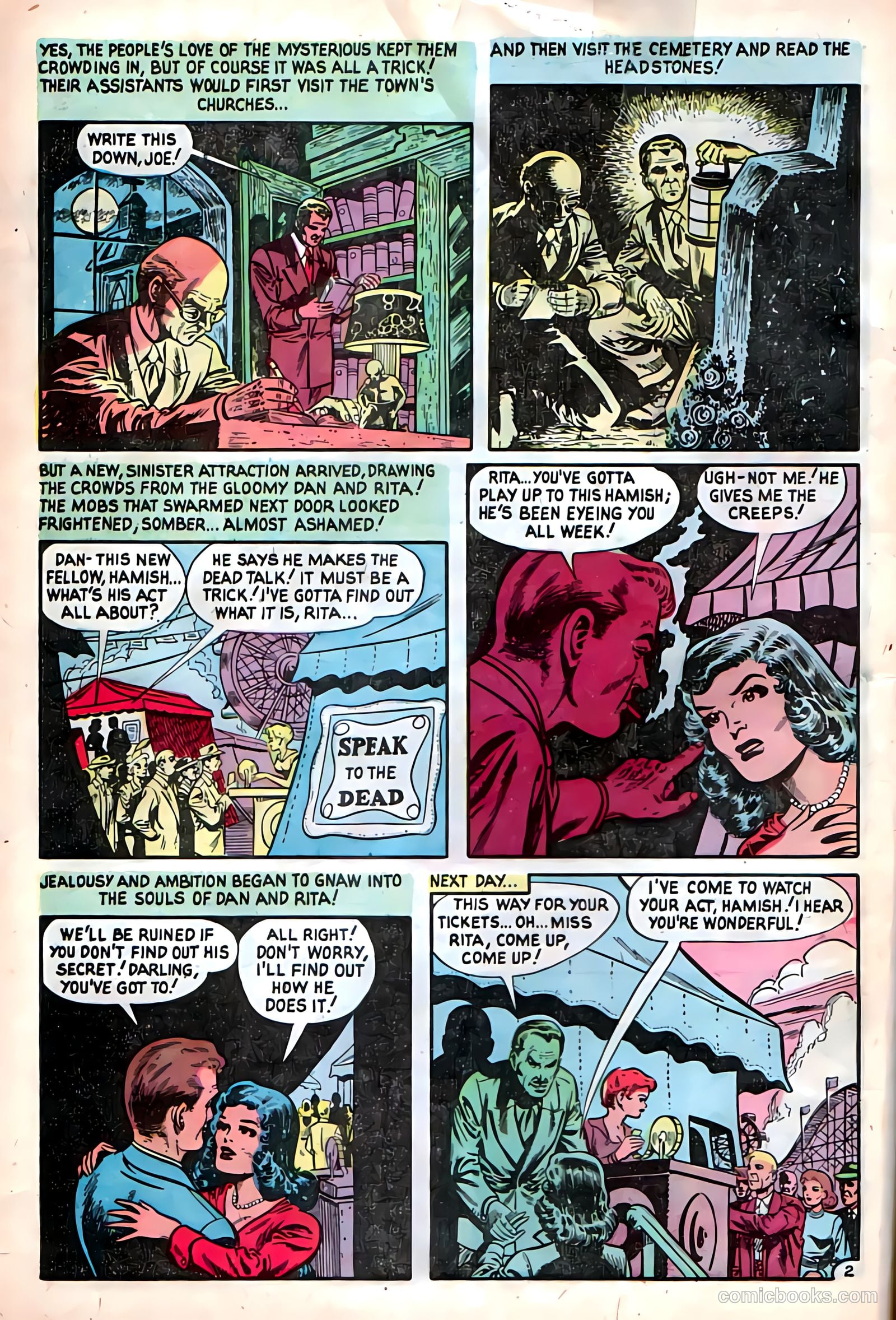 Dark Mysteries #12 (1953) — page 4 of 36