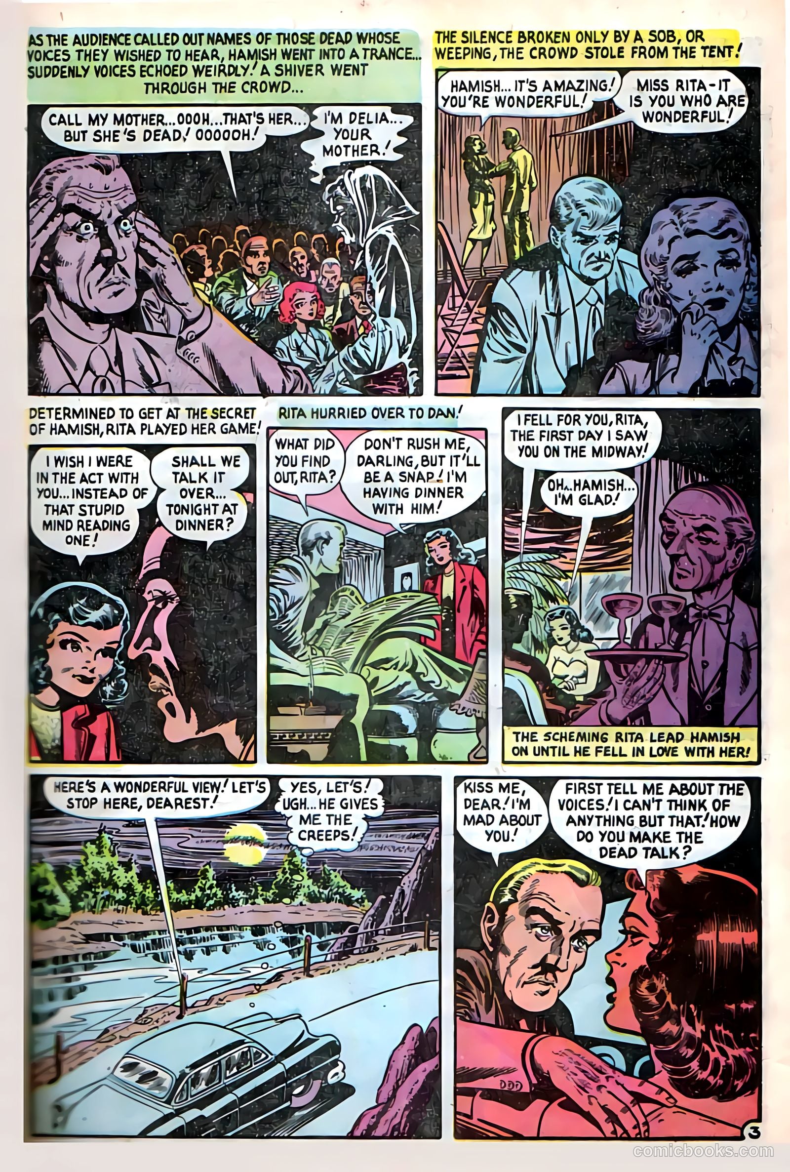 Dark Mysteries #12 (1953) — page 5 of 36