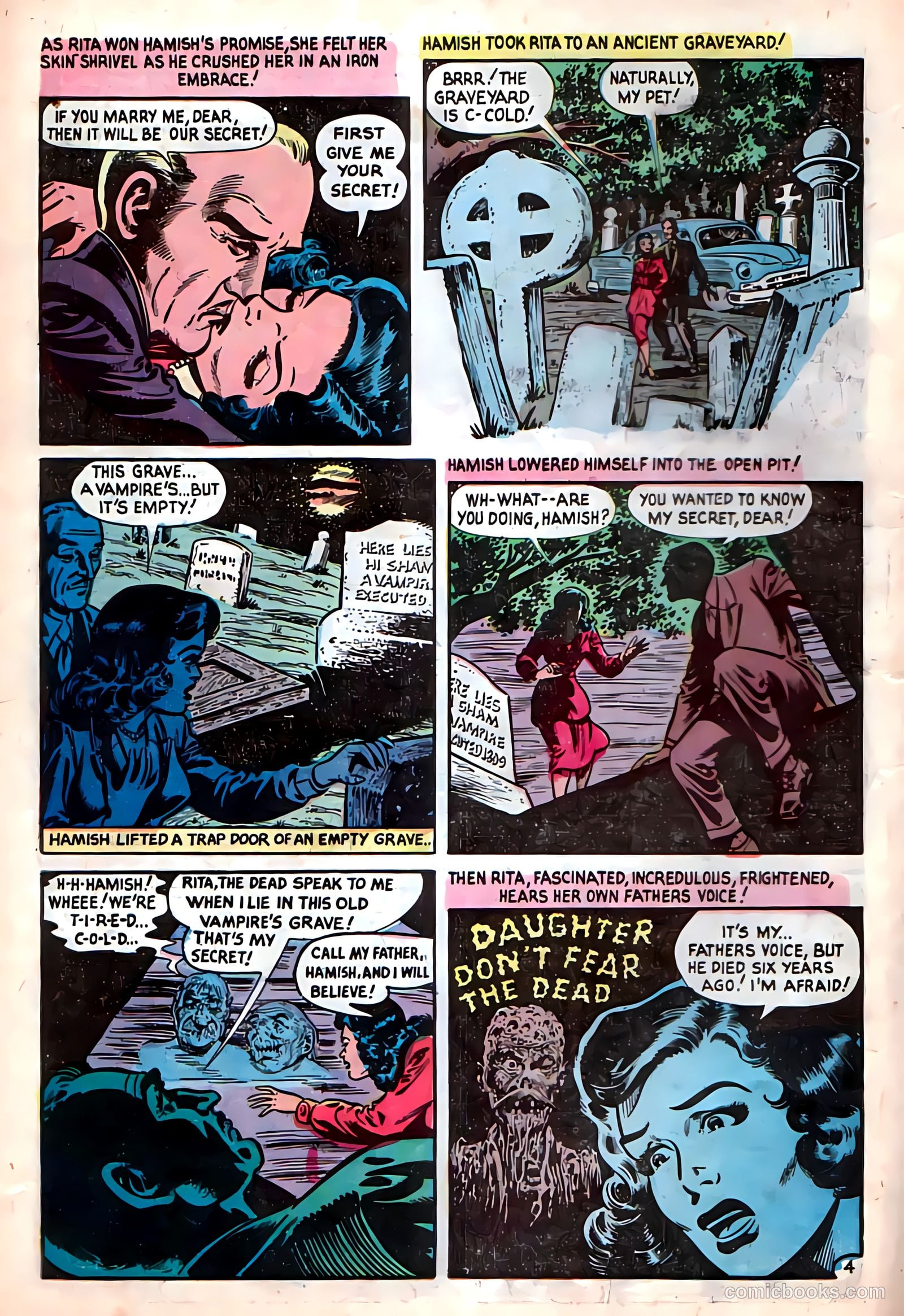Dark Mysteries #12 (1953) — page 6 of 36
