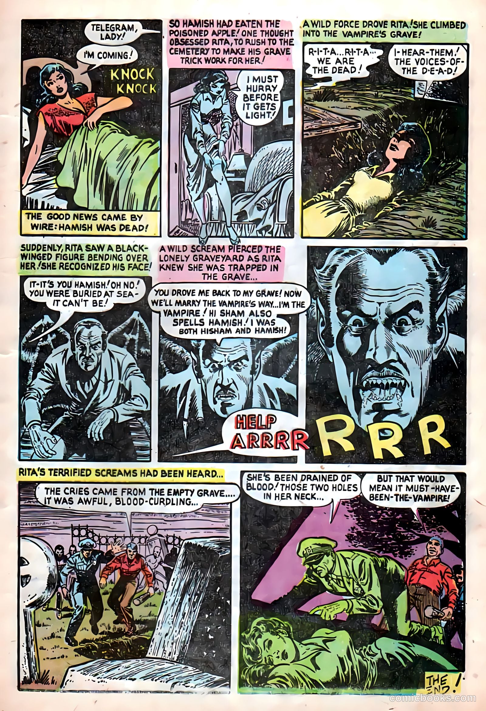 Dark Mysteries #12 (1953) — page 9 of 36