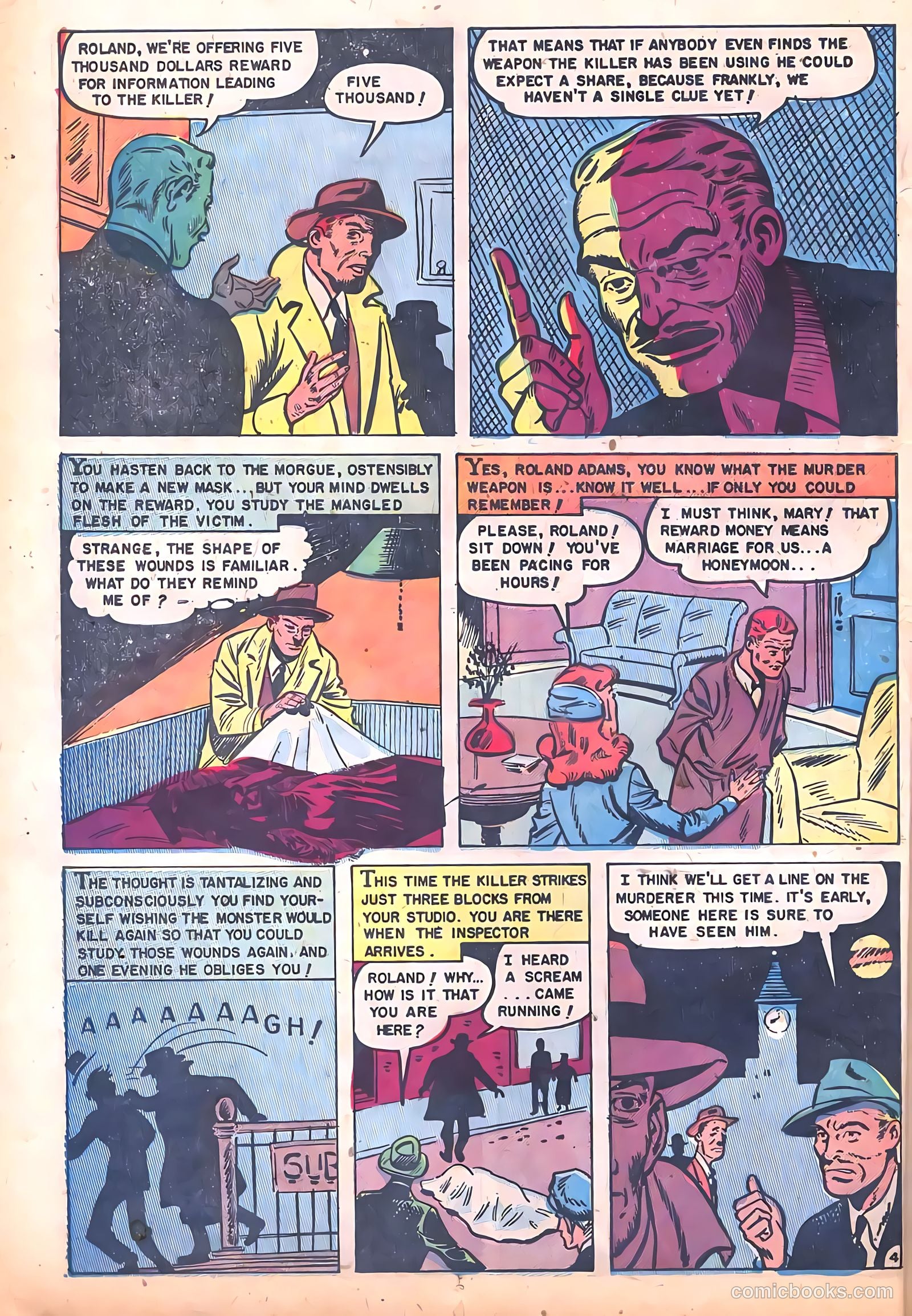 Dark Mysteries #12 (1953) — page 14 of 36