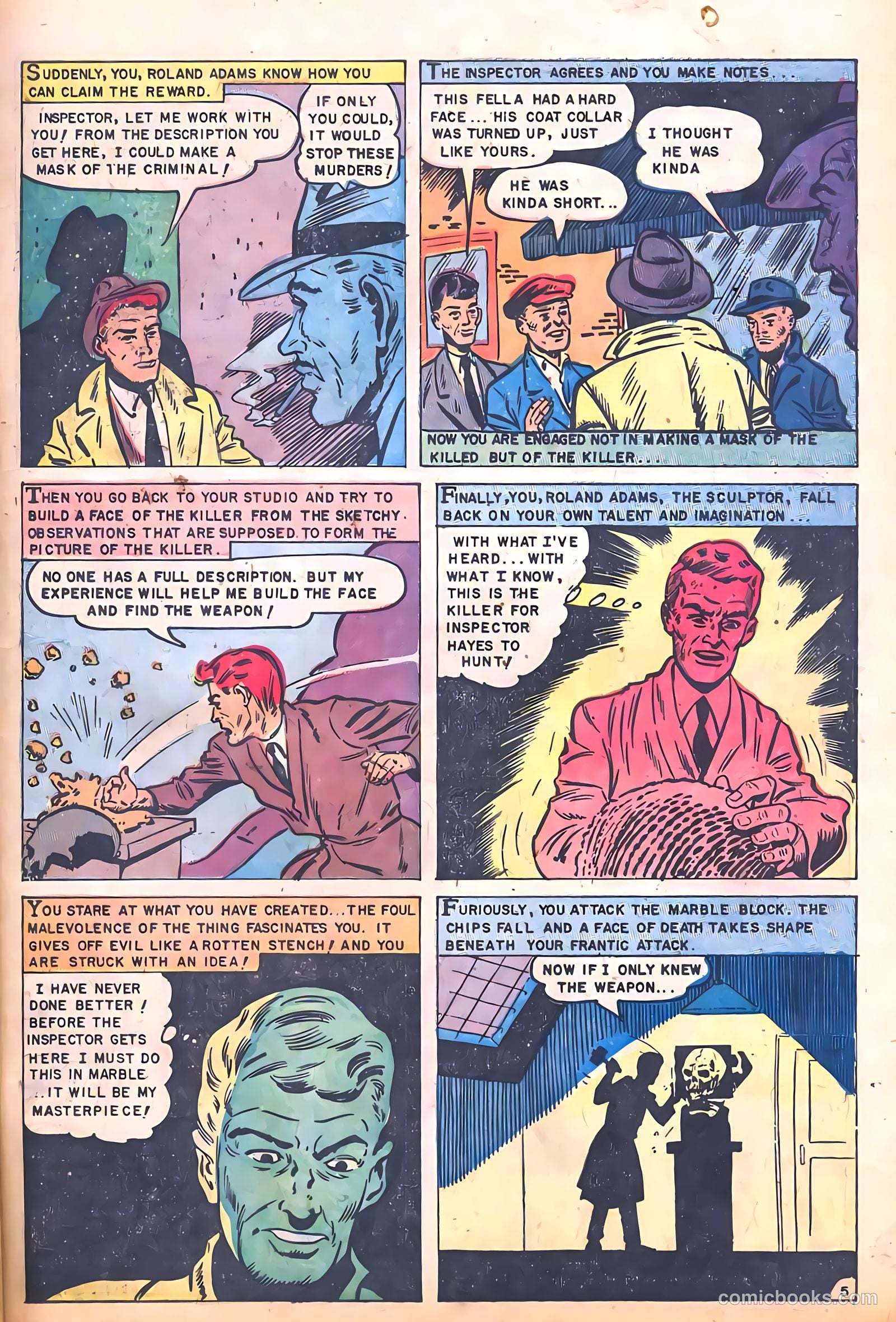 Dark Mysteries #12 (1953) — page 15 of 36