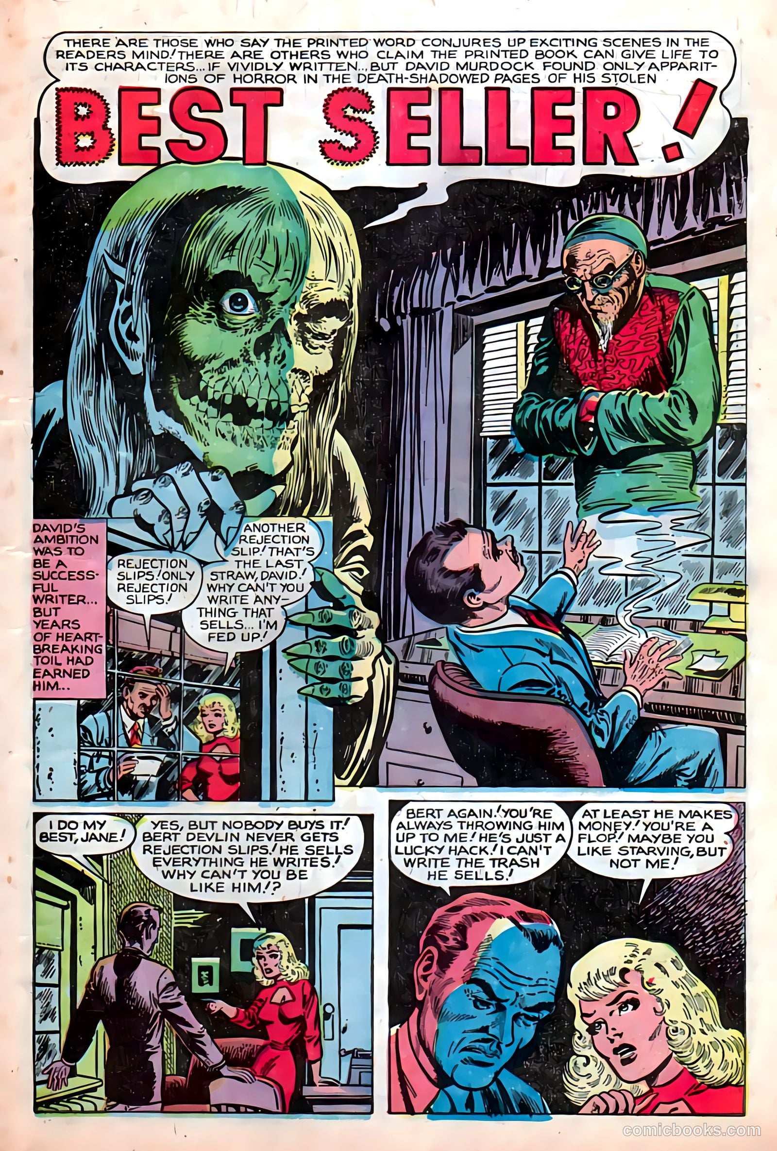 Dark Mysteries #12 (1953) — page 17 of 36