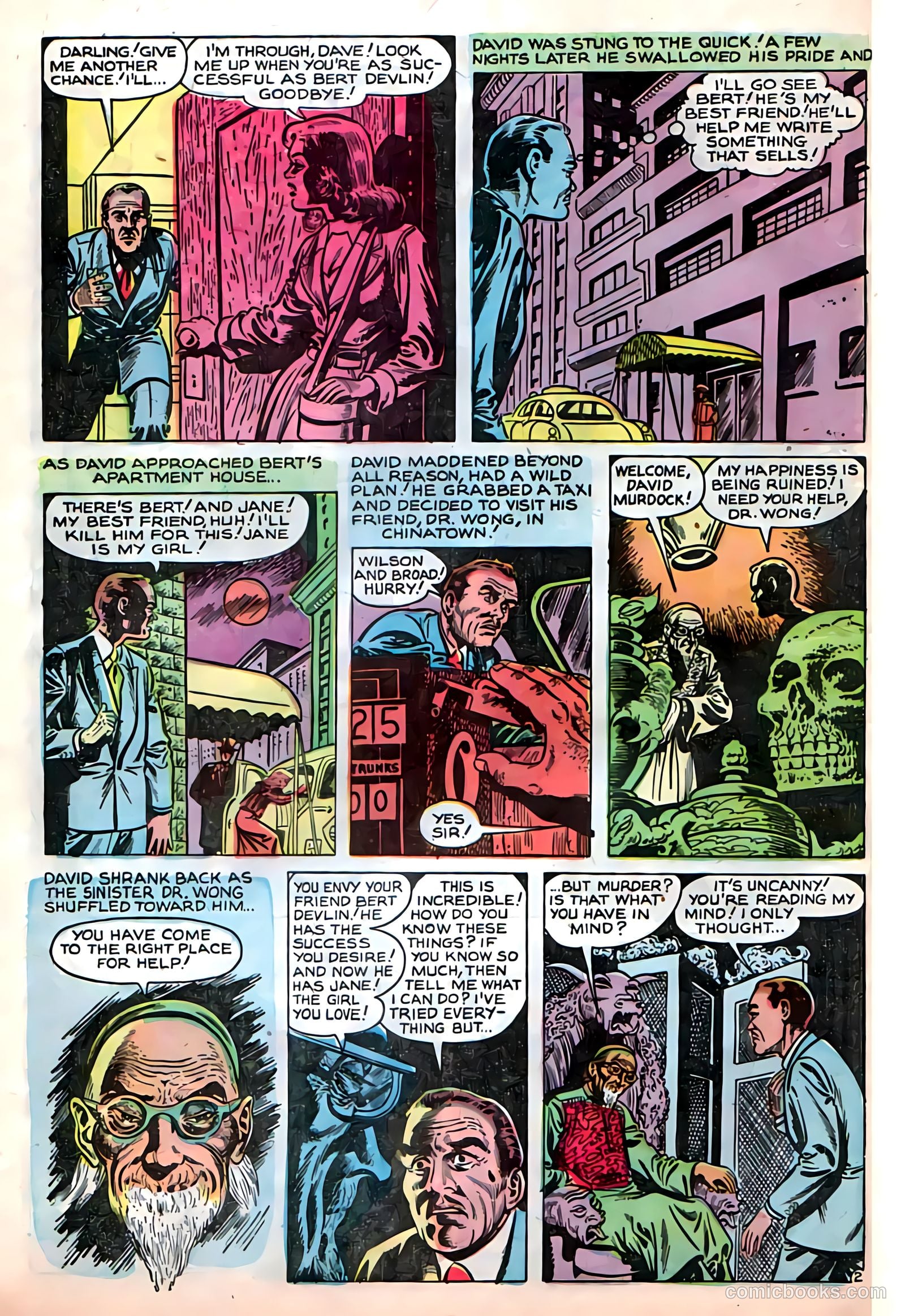 Dark Mysteries #12 (1953) — page 18 of 36