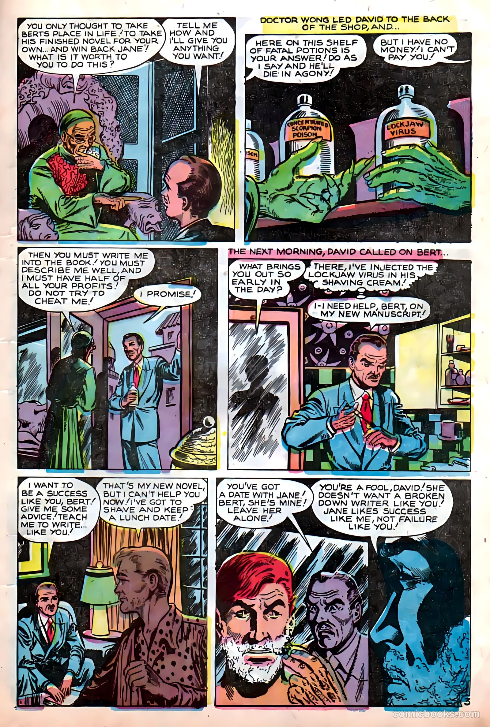 Dark Mysteries #12 (1953) — page 19 of 36