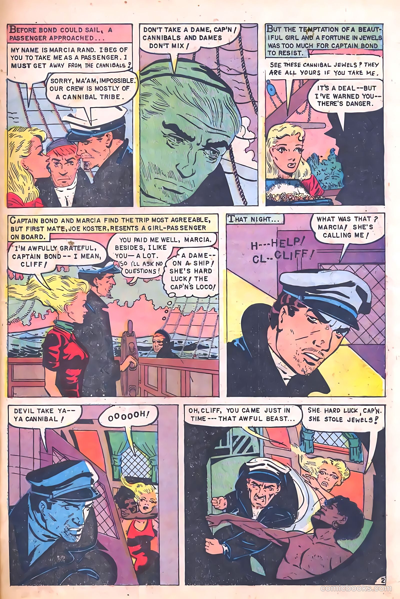 Dark Mysteries #12 (1953) — page 27 of 36