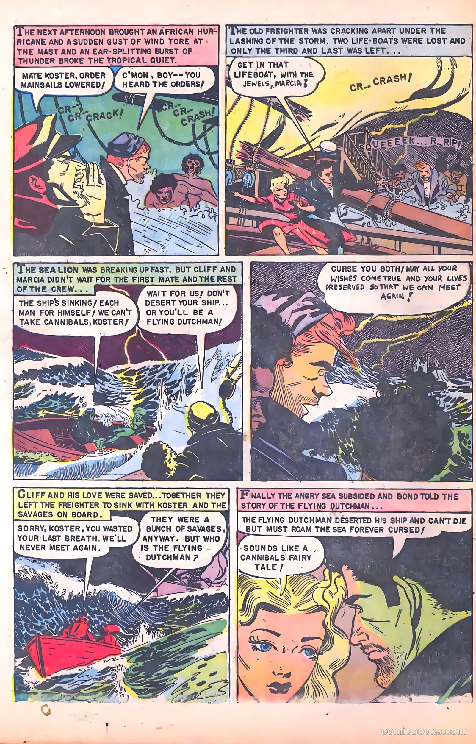 Dark Mysteries #12 (1953) — page 28 of 36