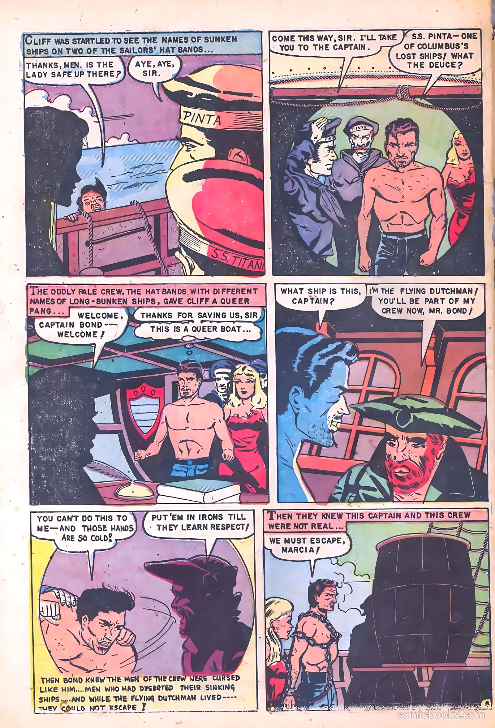 Dark Mysteries #12 (1953) — page 30 of 36