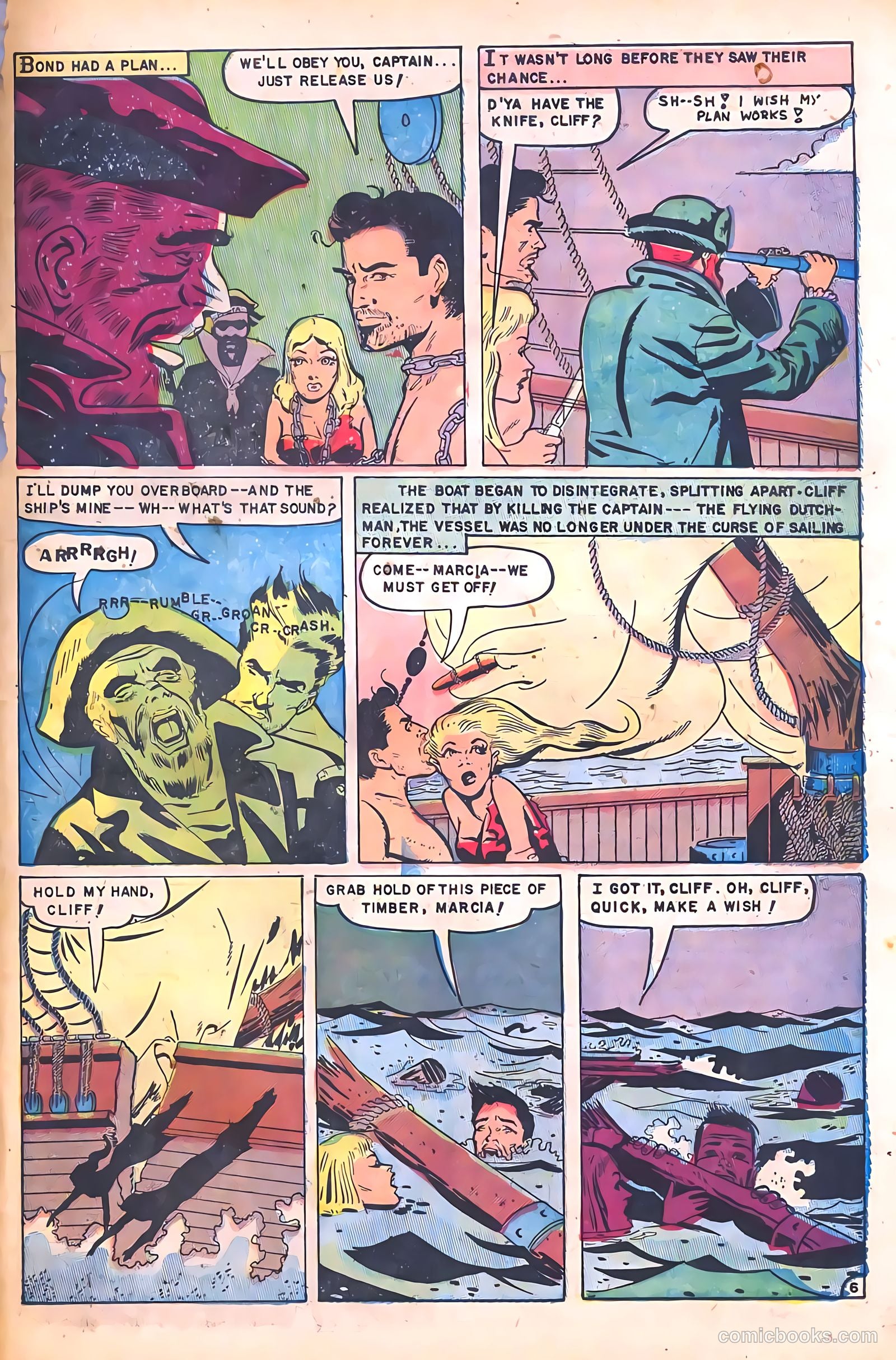 Dark Mysteries #12 (1953) — page 31 of 36