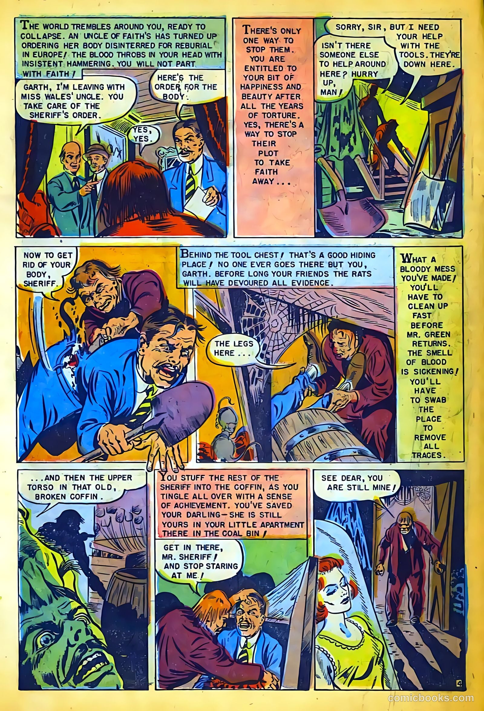 Dark Mysteries #13 (1953) — page 6 of 36