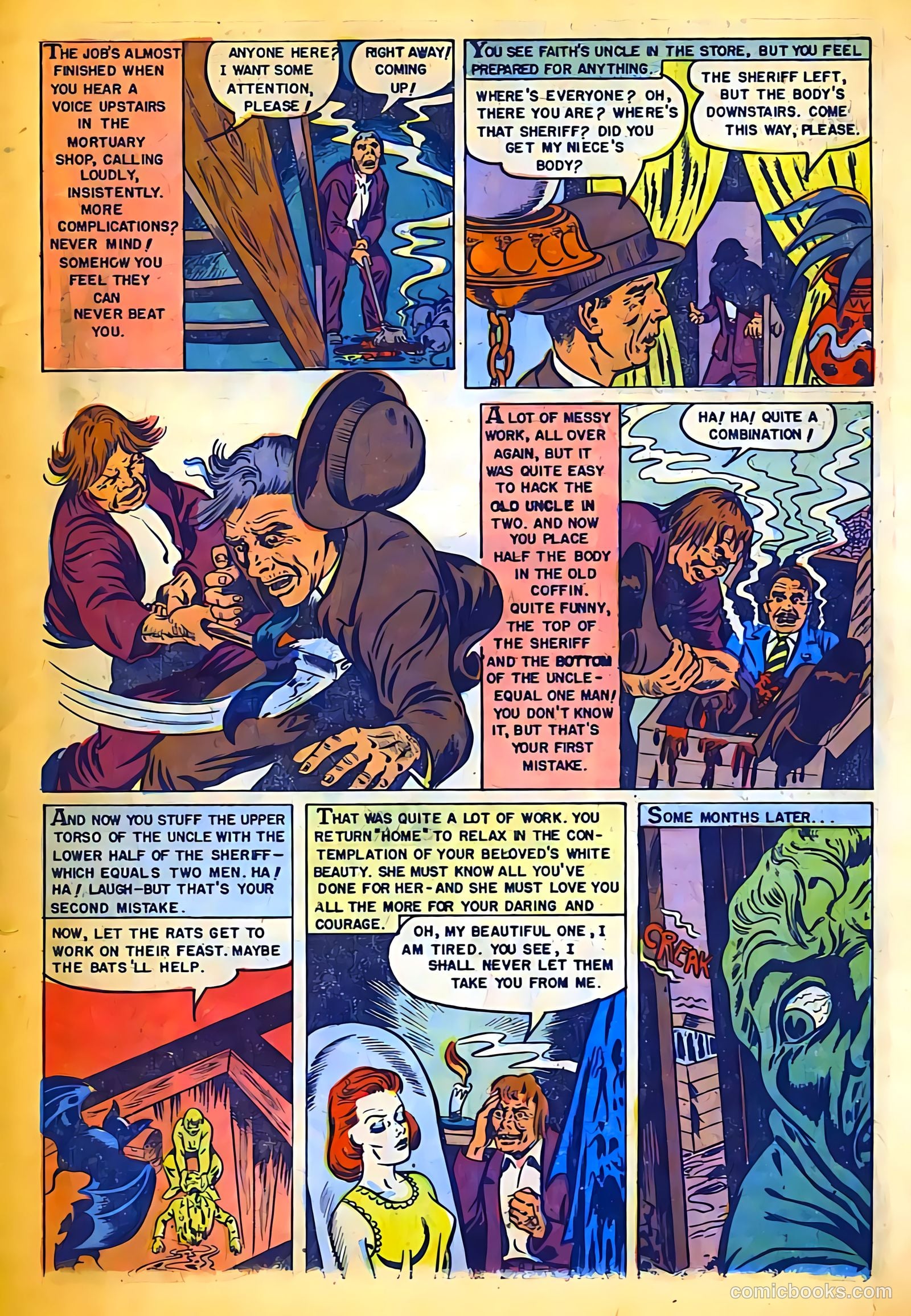 Dark Mysteries #13 (1953) — page 7 of 36
