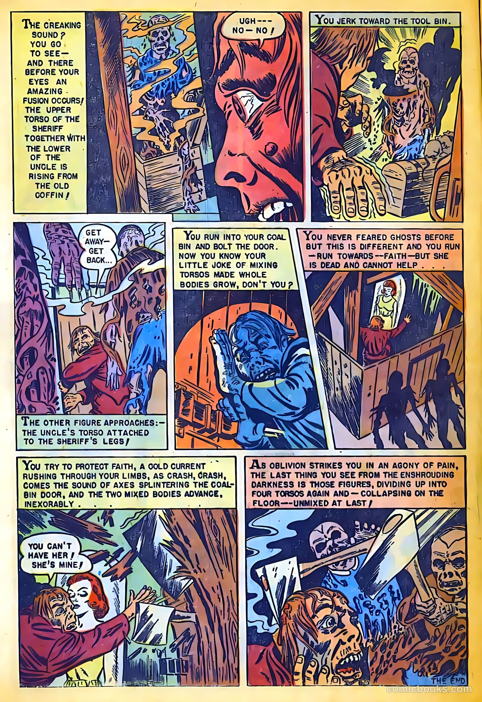 Dark Mysteries #13 (1953) — page 8 of 36
