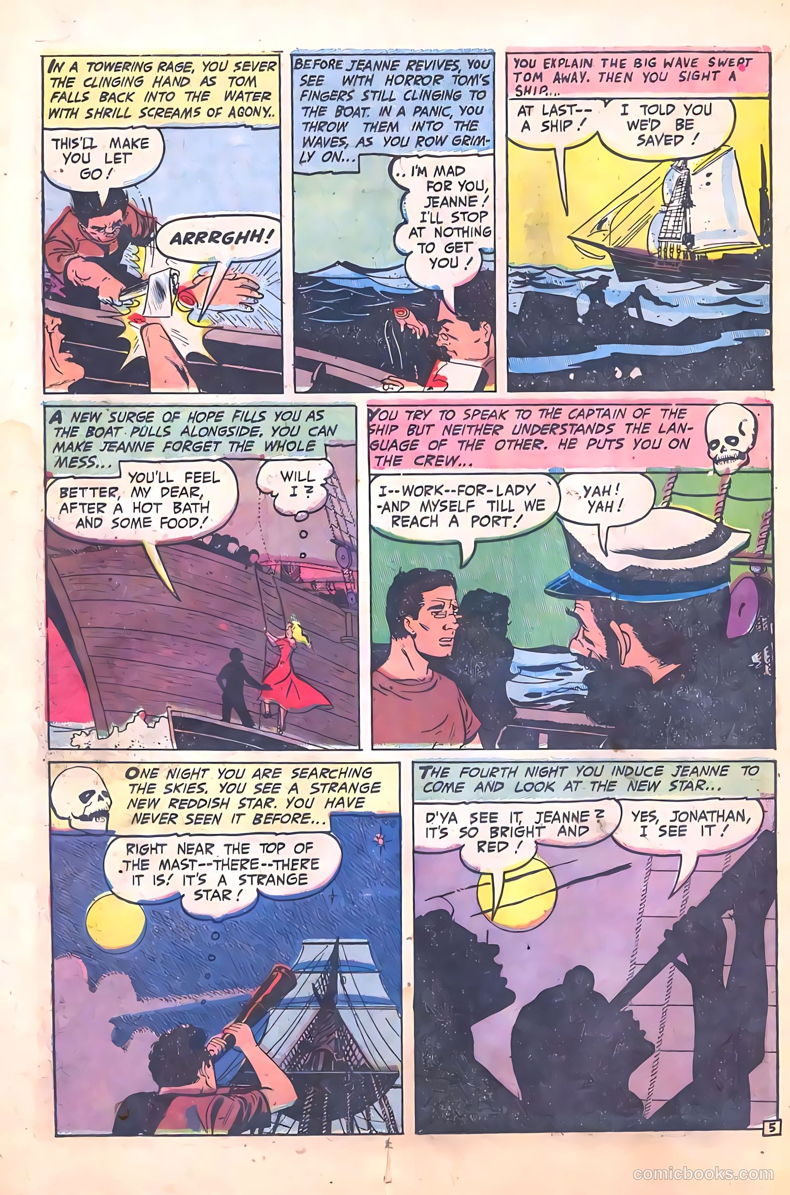 Dark Mysteries #13 (1953) — page 14 of 36