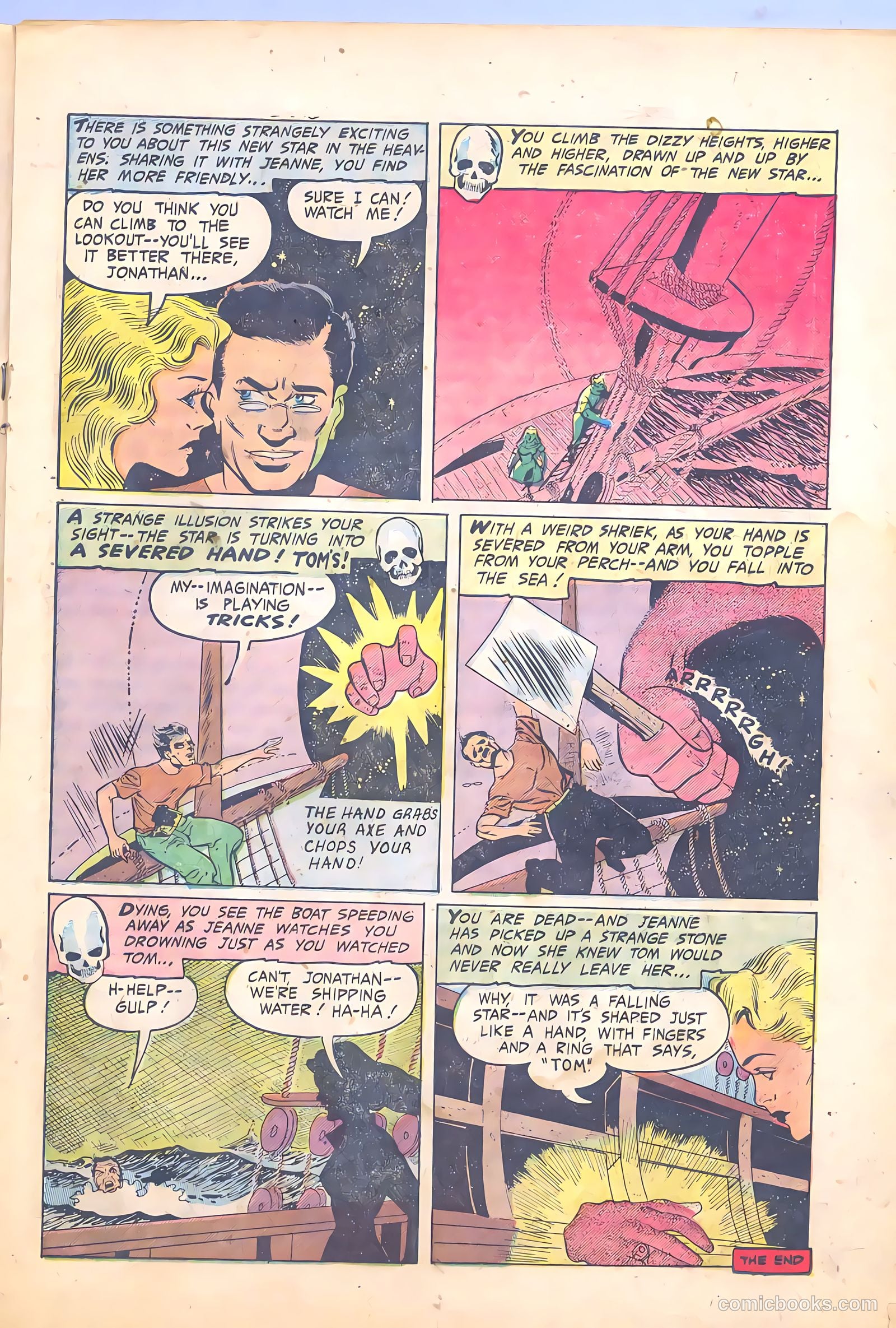 Dark Mysteries #13 (1953) — page 15 of 36