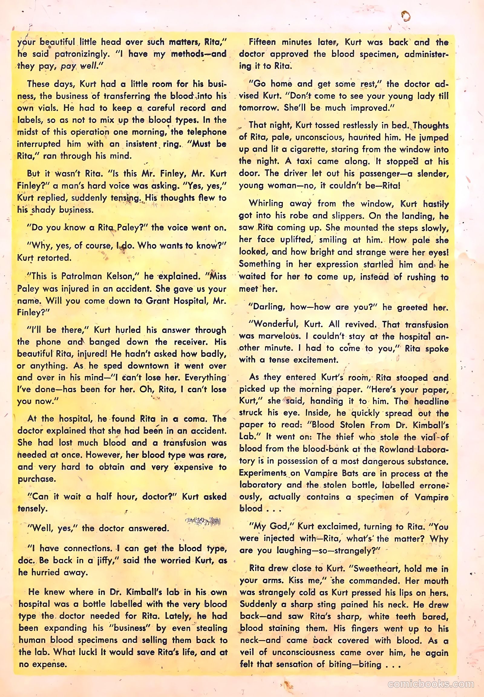 Dark Mysteries #13 (1953) — page 17 of 36