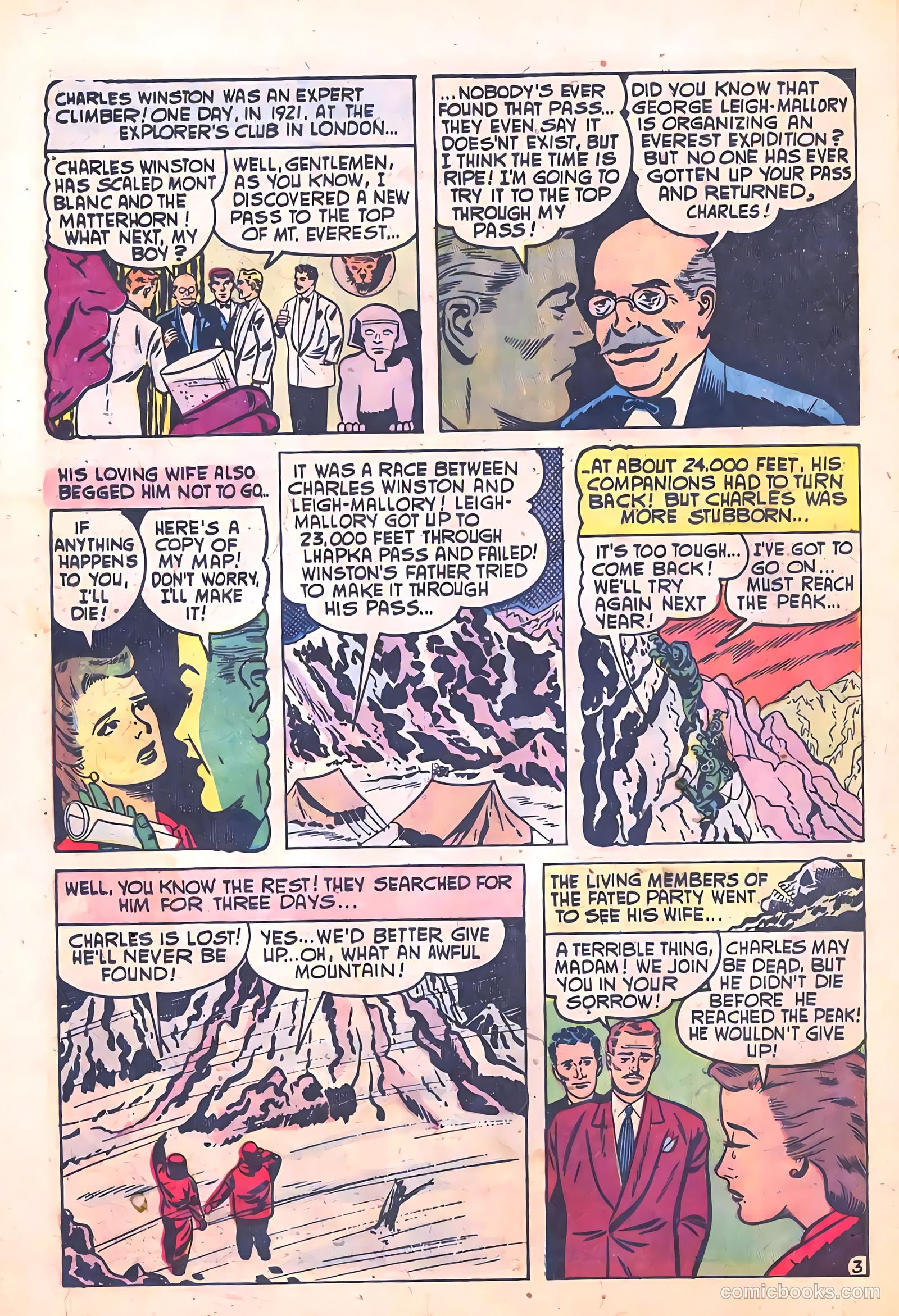Dark Mysteries #13 (1953) — page 20 of 36
