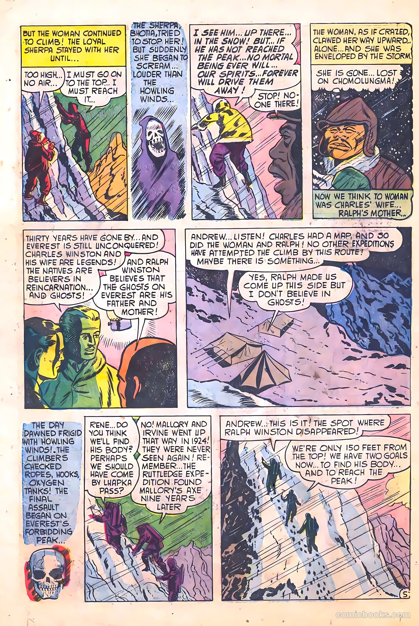 Dark Mysteries #13 (1953) — page 22 of 36
