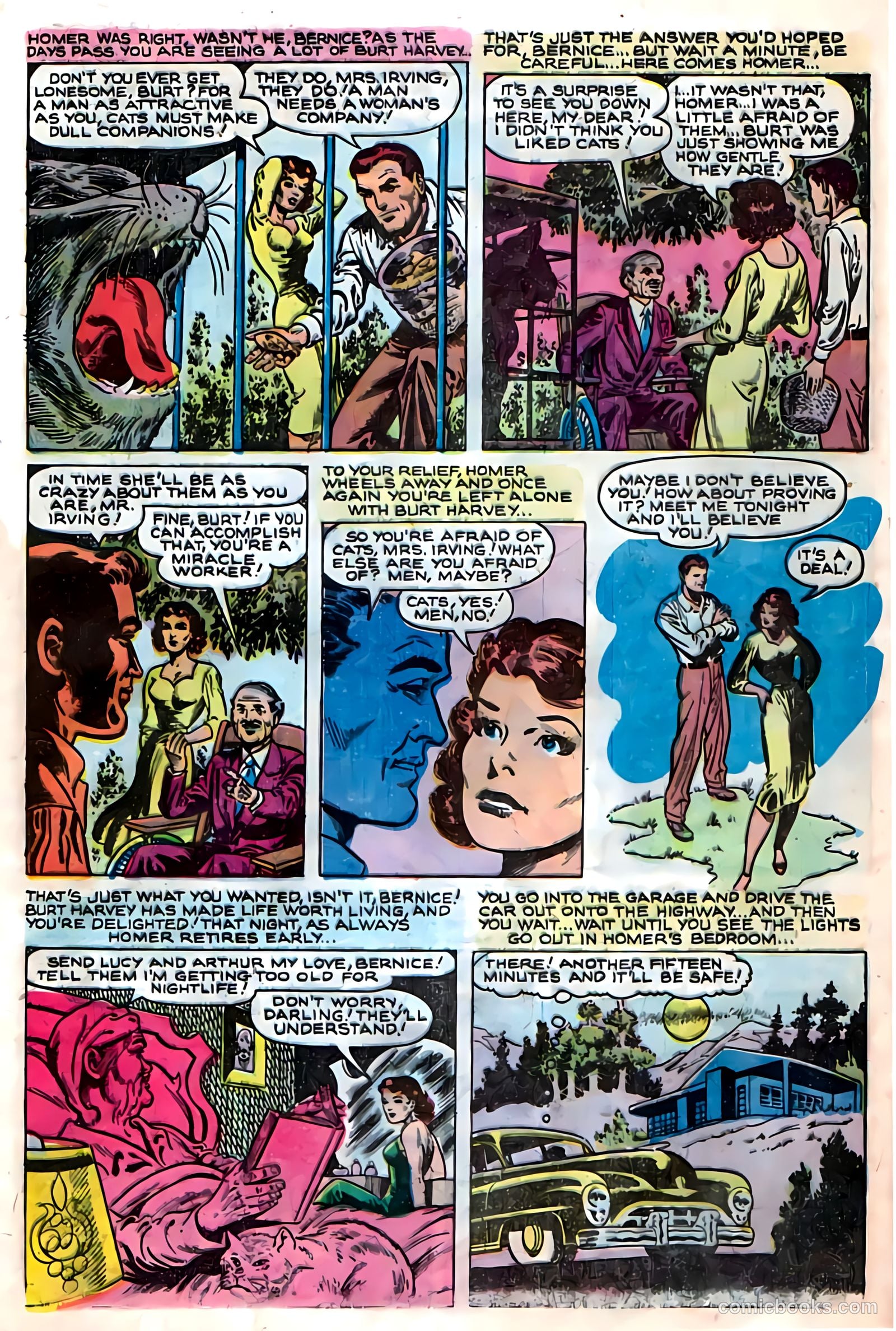Dark Mysteries #13 (1953) — page 28 of 36