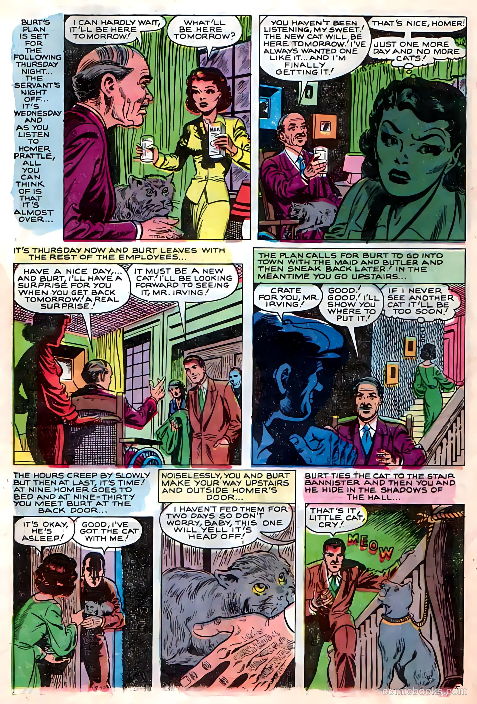 Dark Mysteries #13 (1953) — page 30 of 36