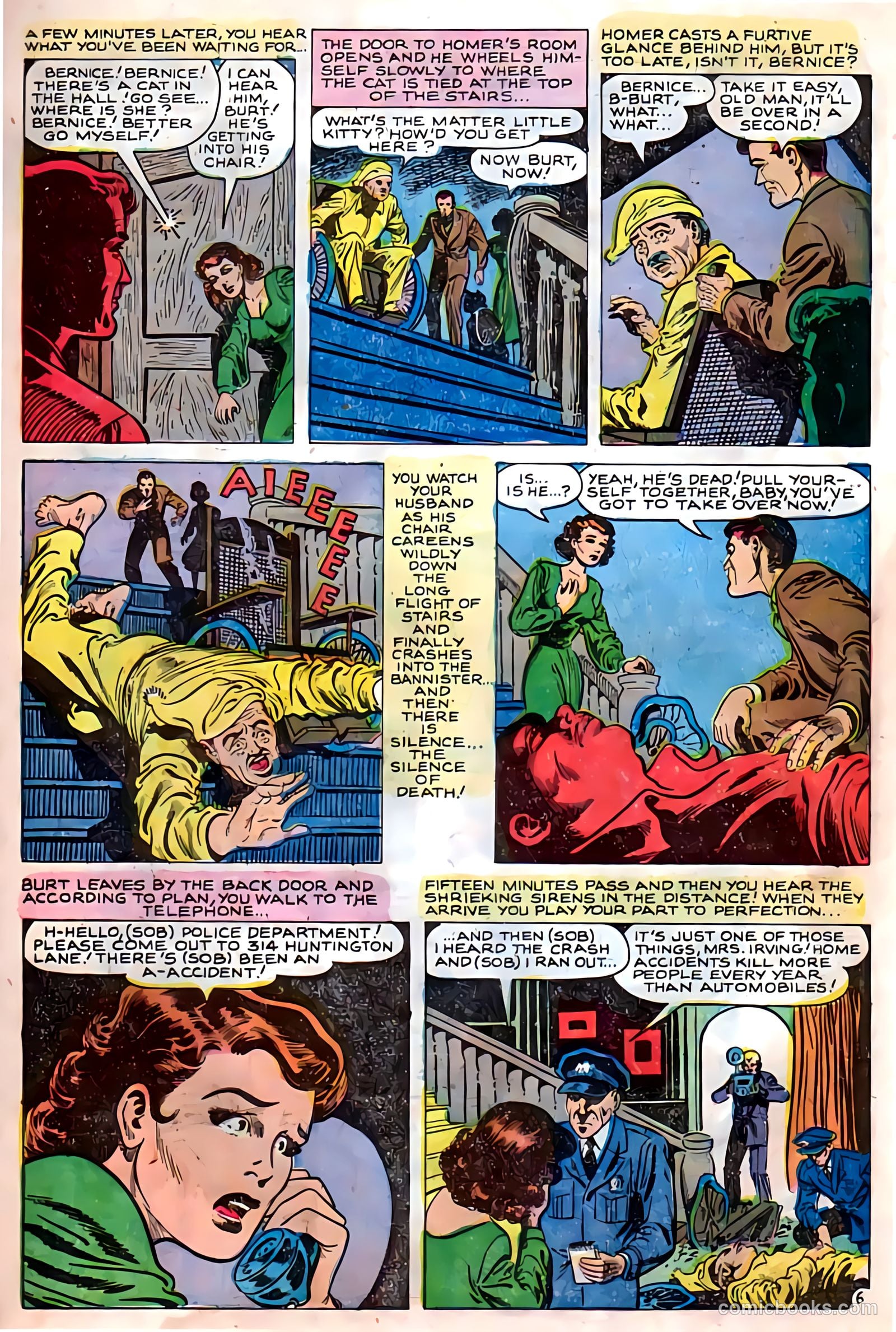 Dark Mysteries #13 (1953) — page 31 of 36