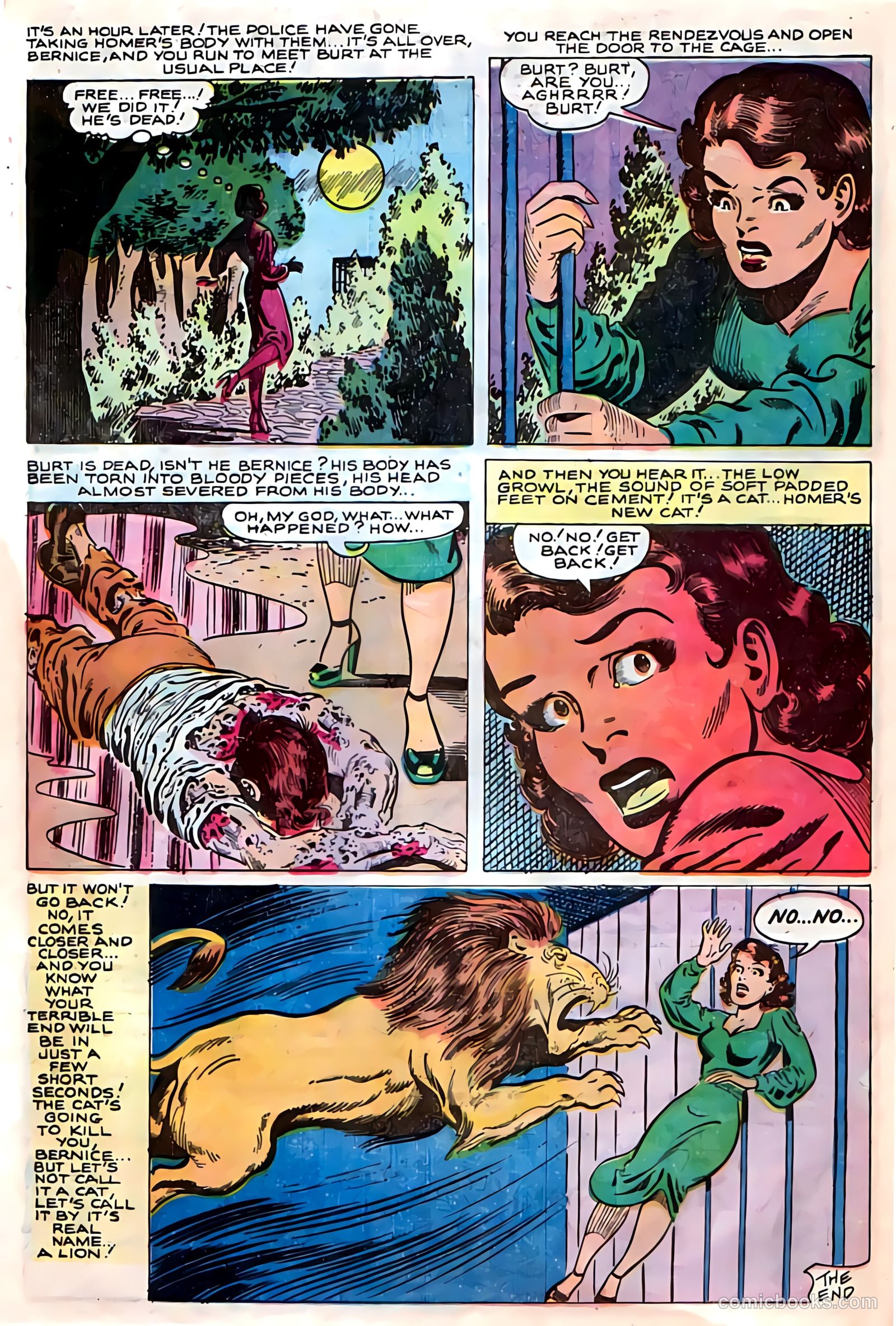 Dark Mysteries #13 (1953) — page 32 of 36