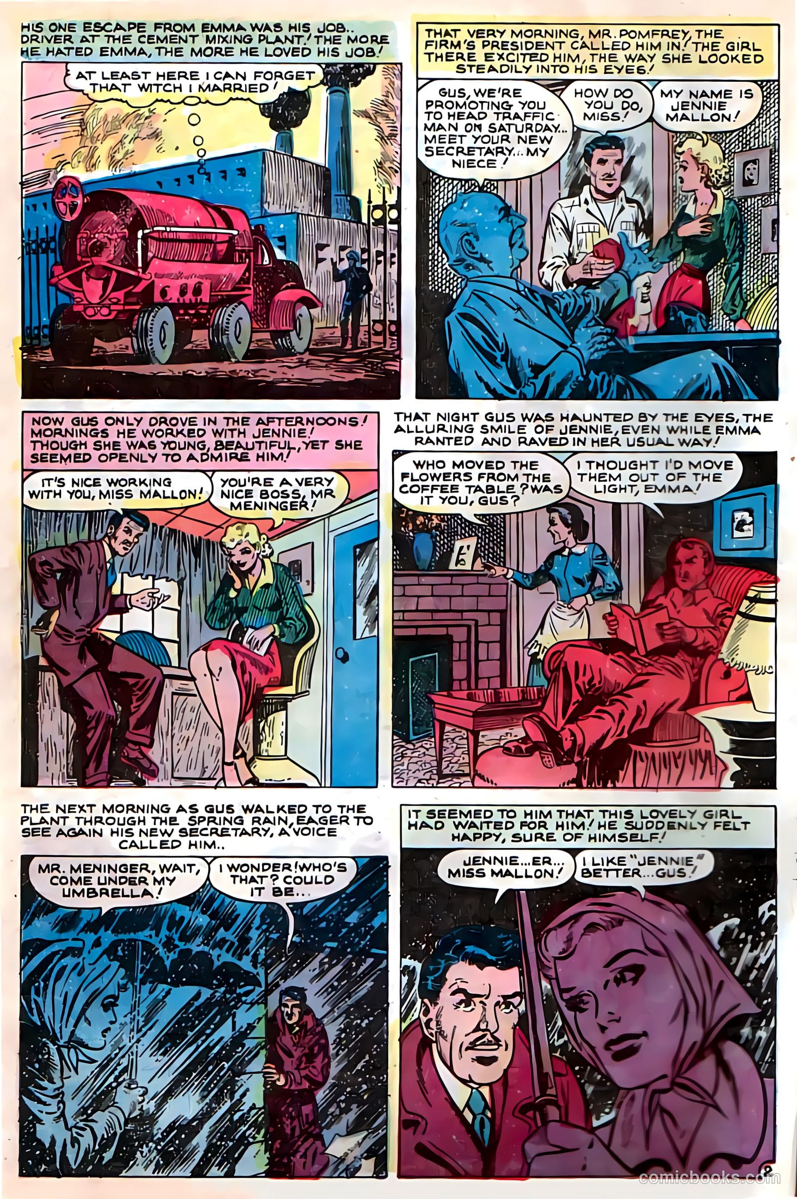 Dark Mysteries #14 (1953) — page 5 of 37