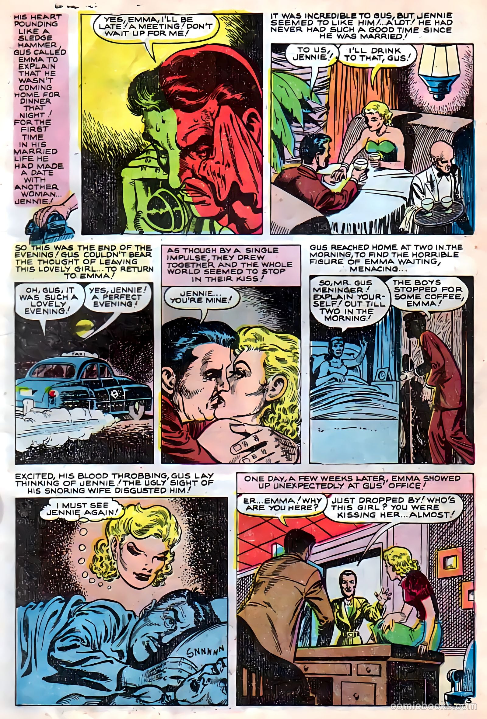 Dark Mysteries #14 (1953) — page 6 of 37