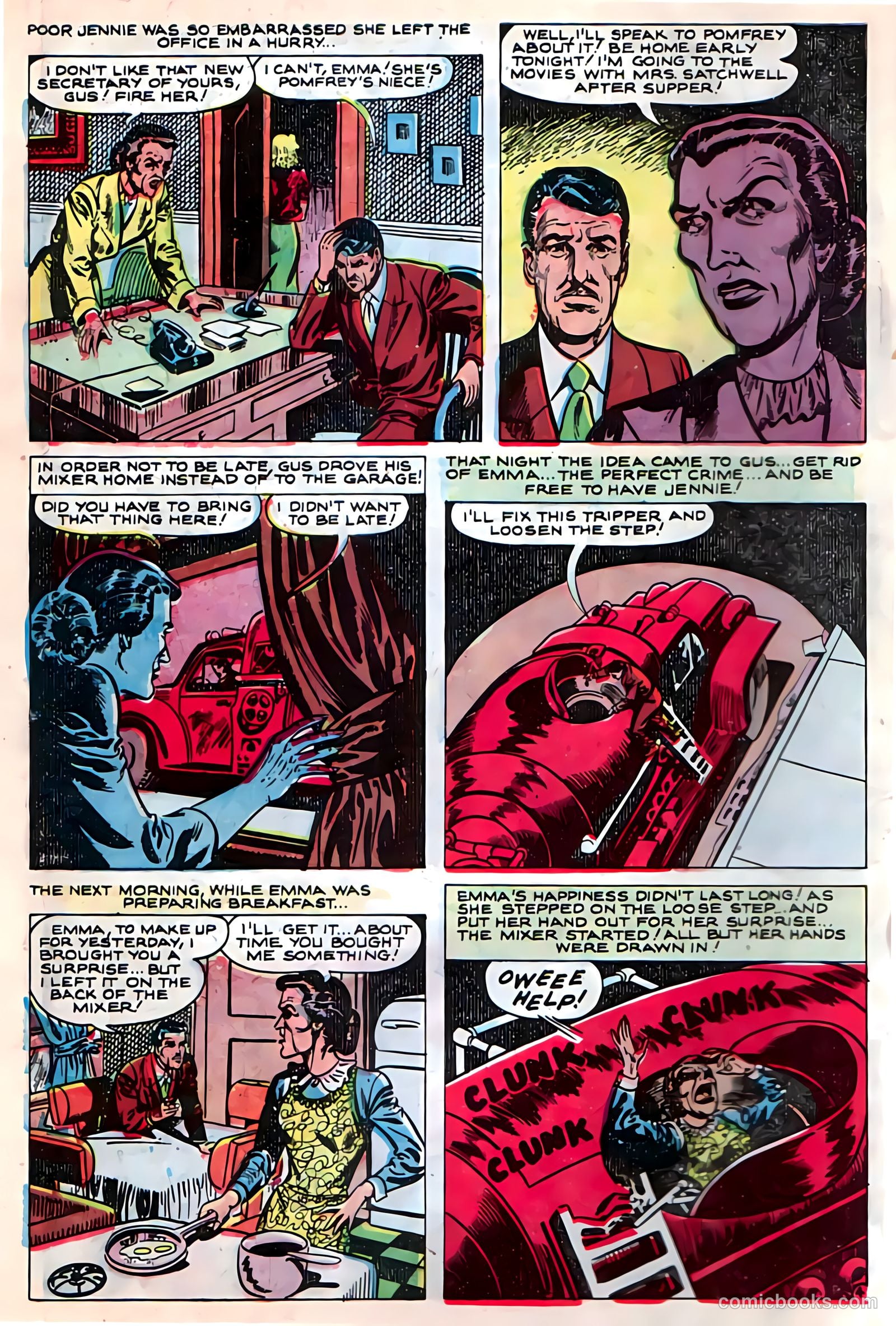 Dark Mysteries #14 (1953) — page 7 of 37