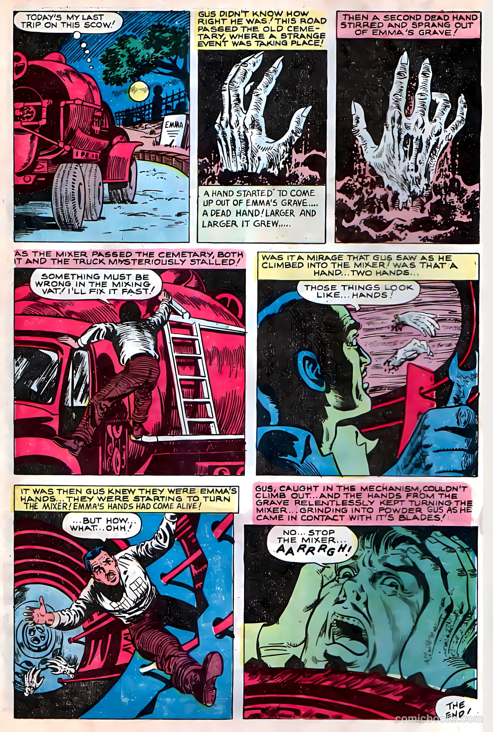 Dark Mysteries #14 (1953) — page 9 of 37