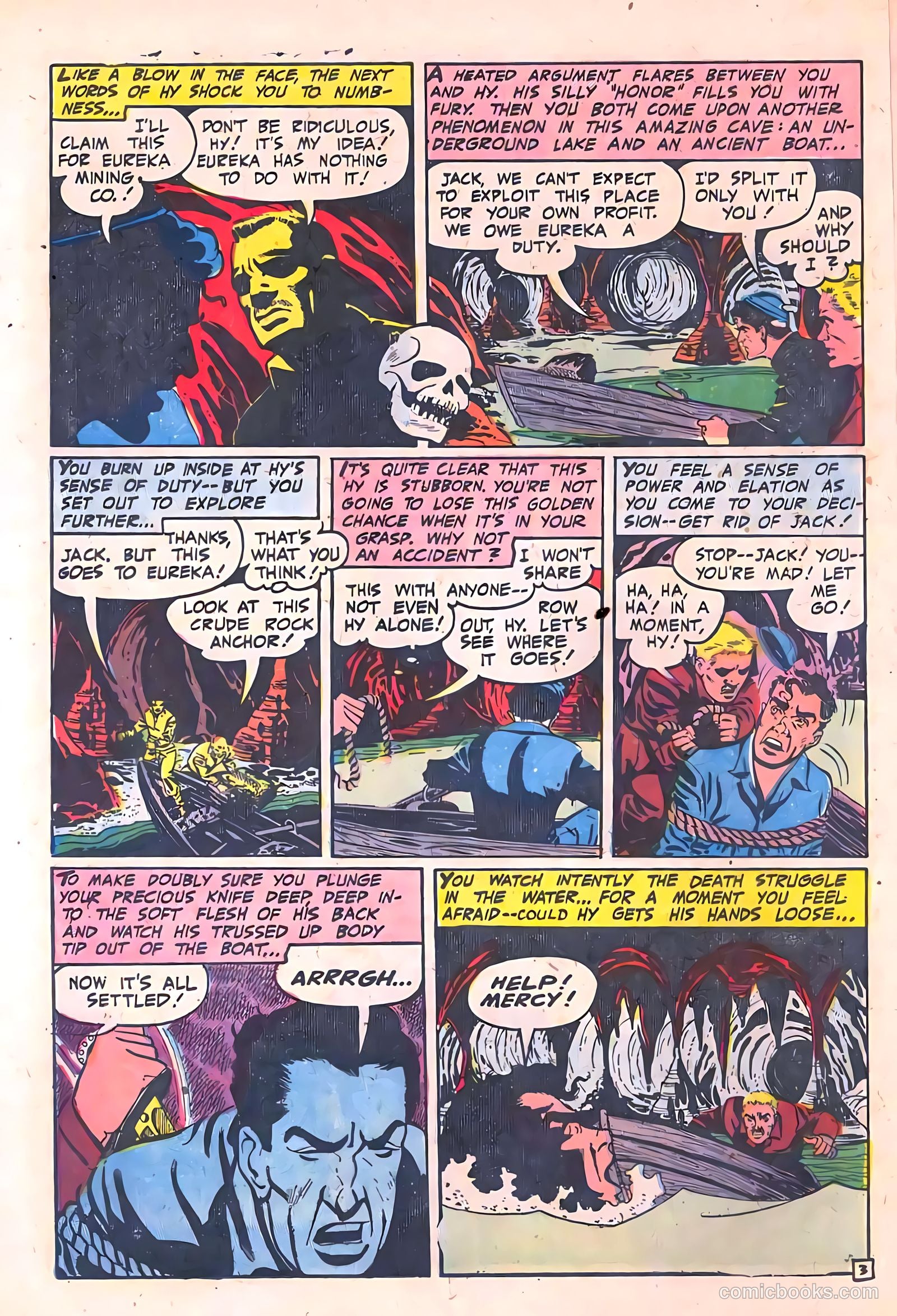 Dark Mysteries #14 (1953) — page 13 of 37