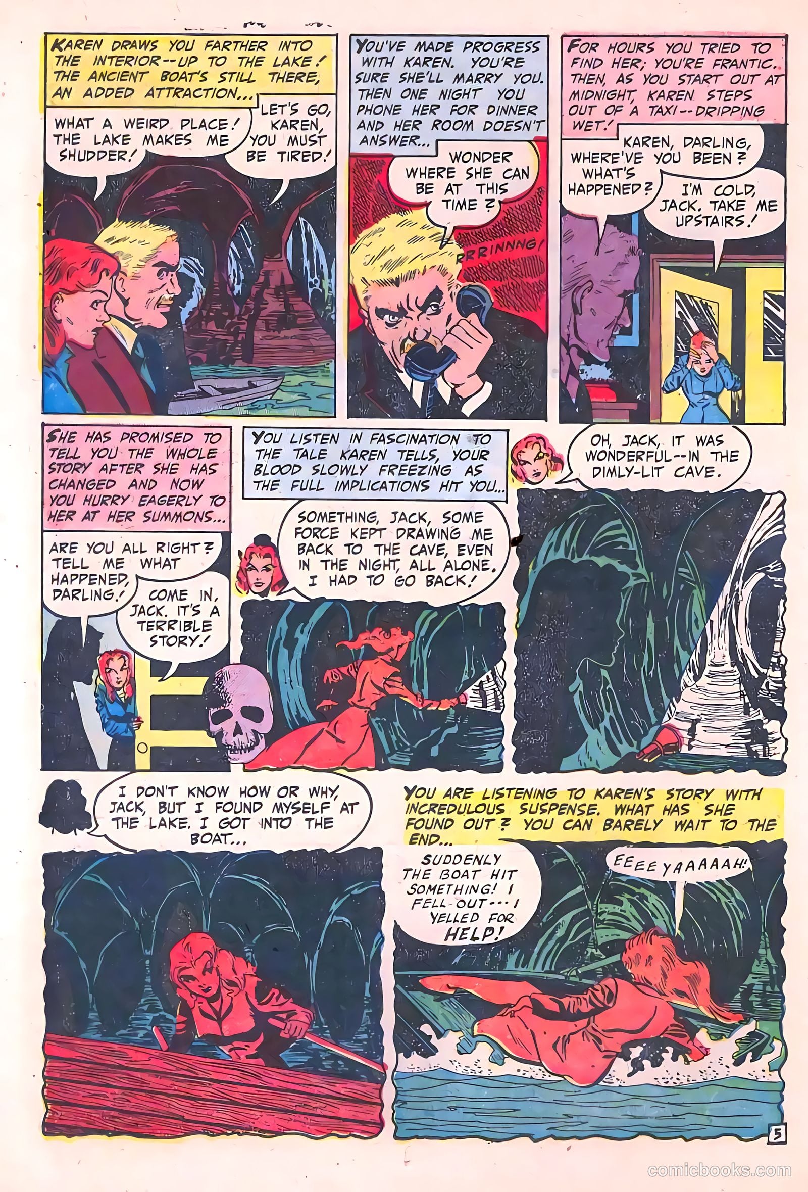 Dark Mysteries #14 (1953) — page 15 of 37