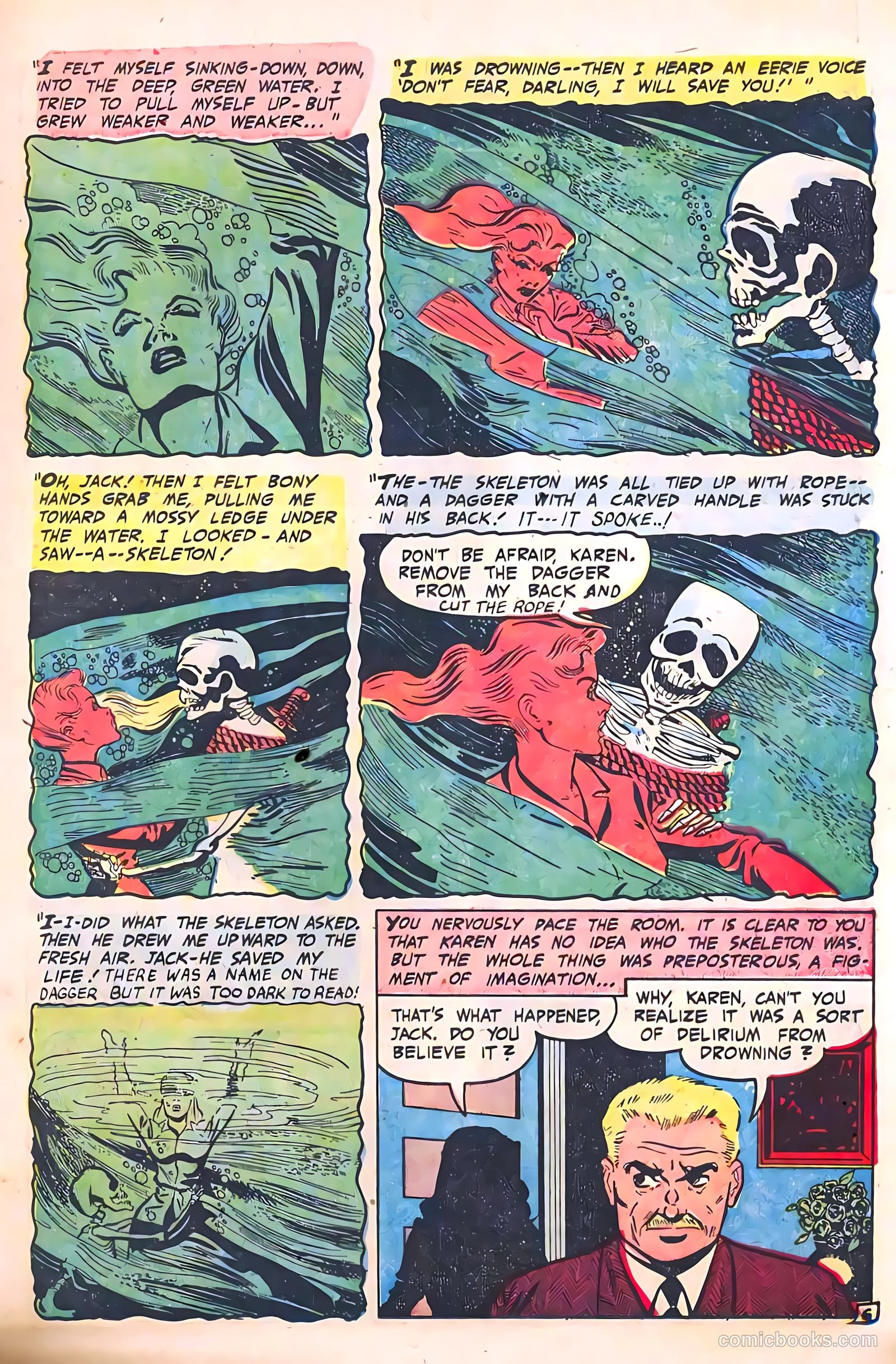Dark Mysteries #14 (1953) — page 16 of 37