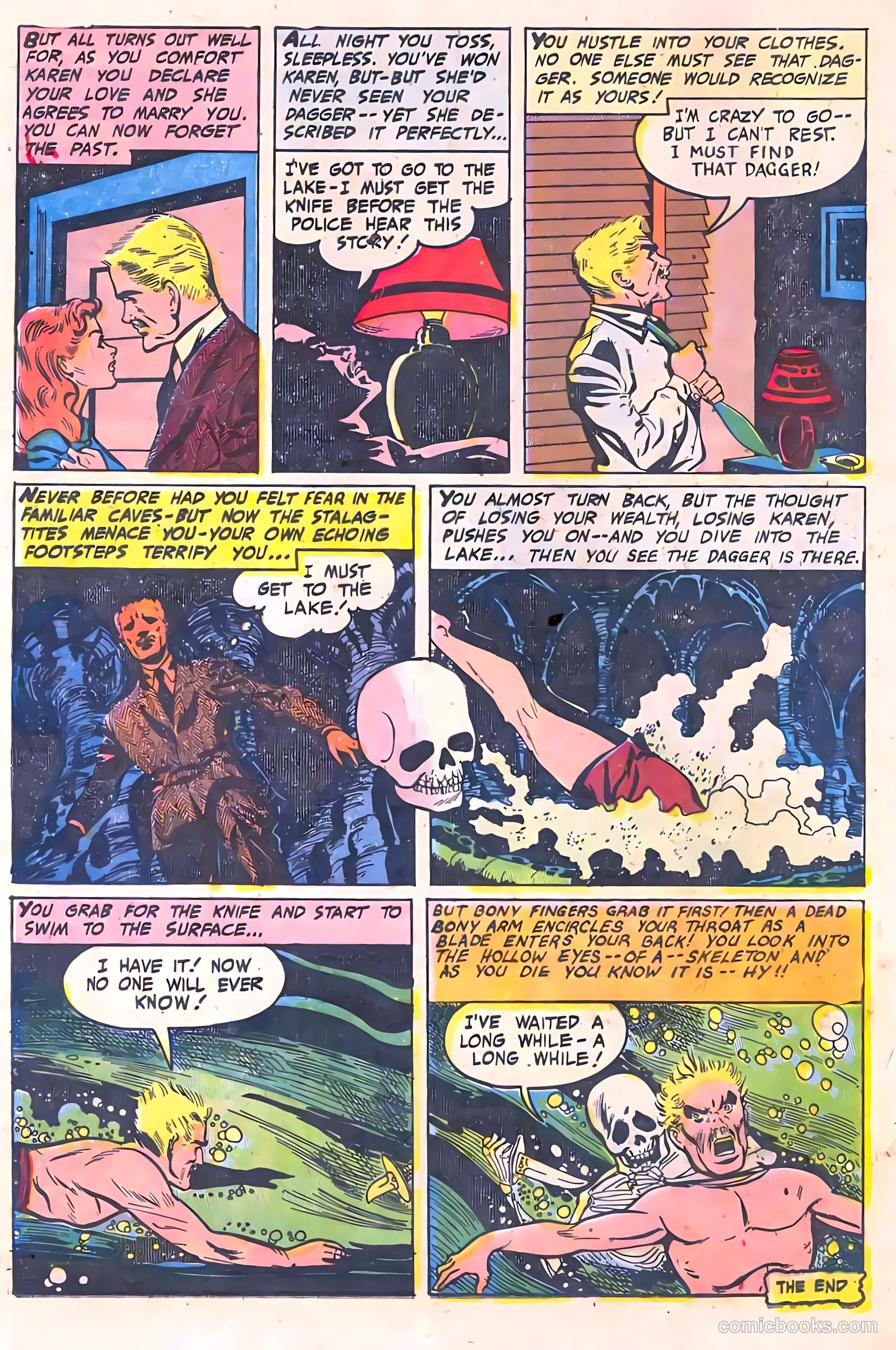Dark Mysteries #14 (1953) — page 17 of 37